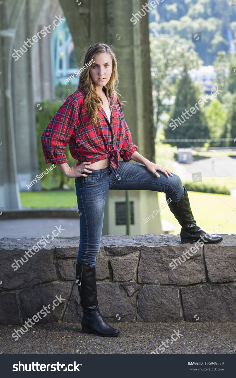 Teen With Boots 12
