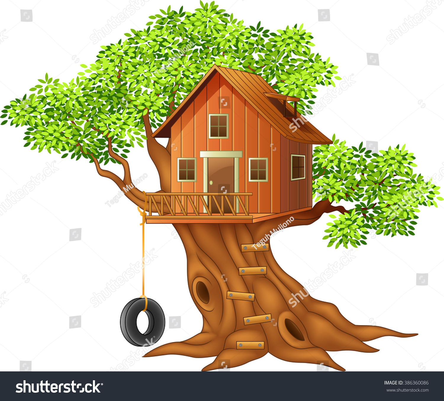 tree house clipart - photo #38