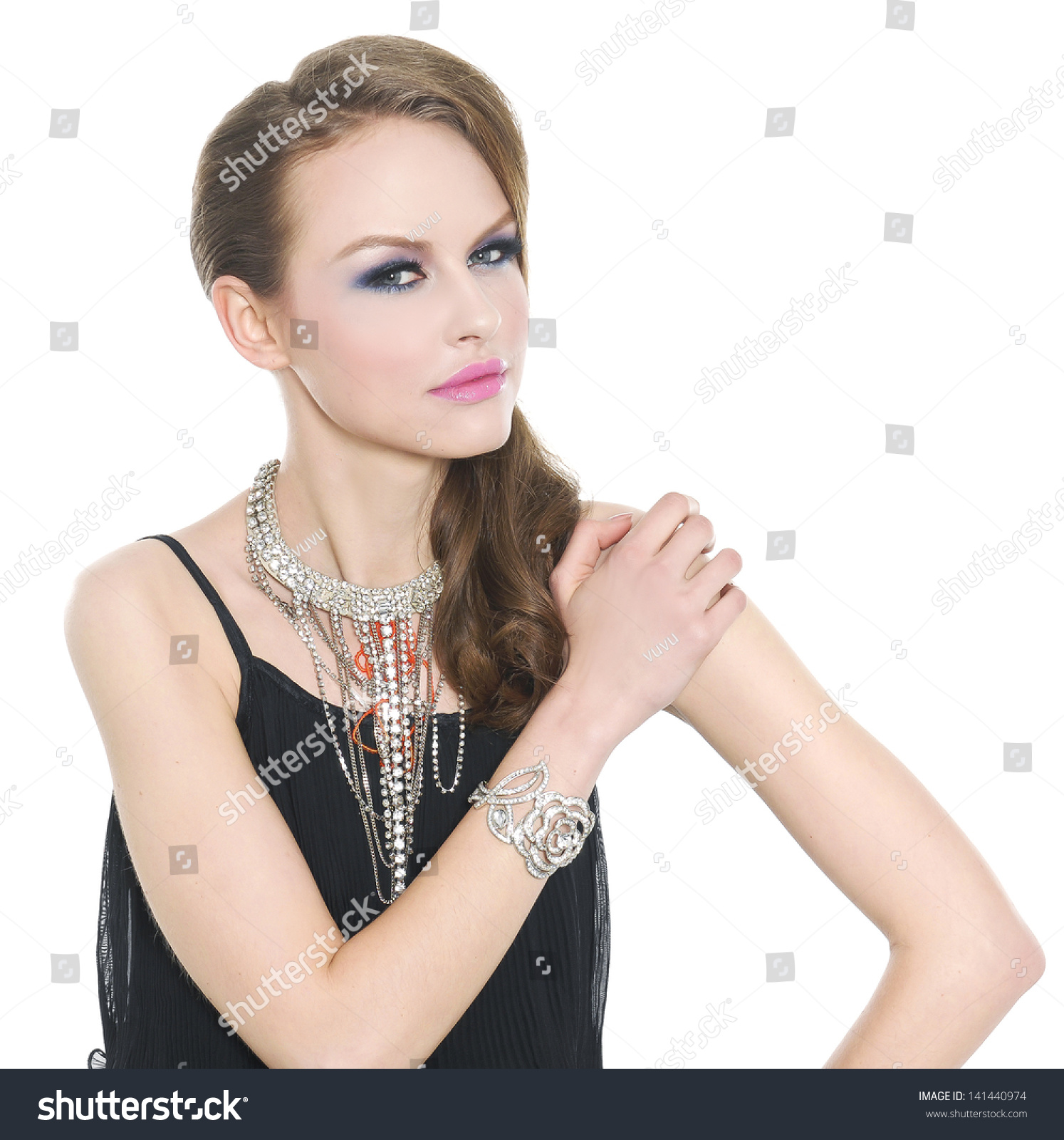 Beautiful Woman Jewelry And Beauty 22