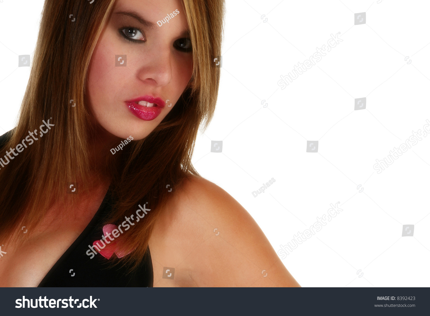 Beautiful 19 Year Old Hispanic Woman Stock Photo 8392423 Shutterstock