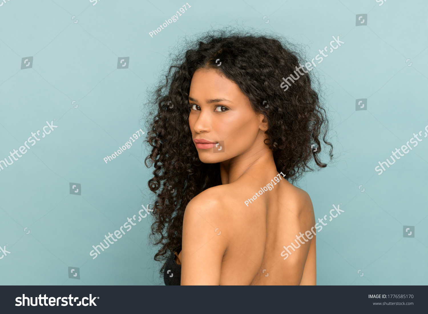 1 051 Topless Woman Looking Over Shoulder Stock Photos Images