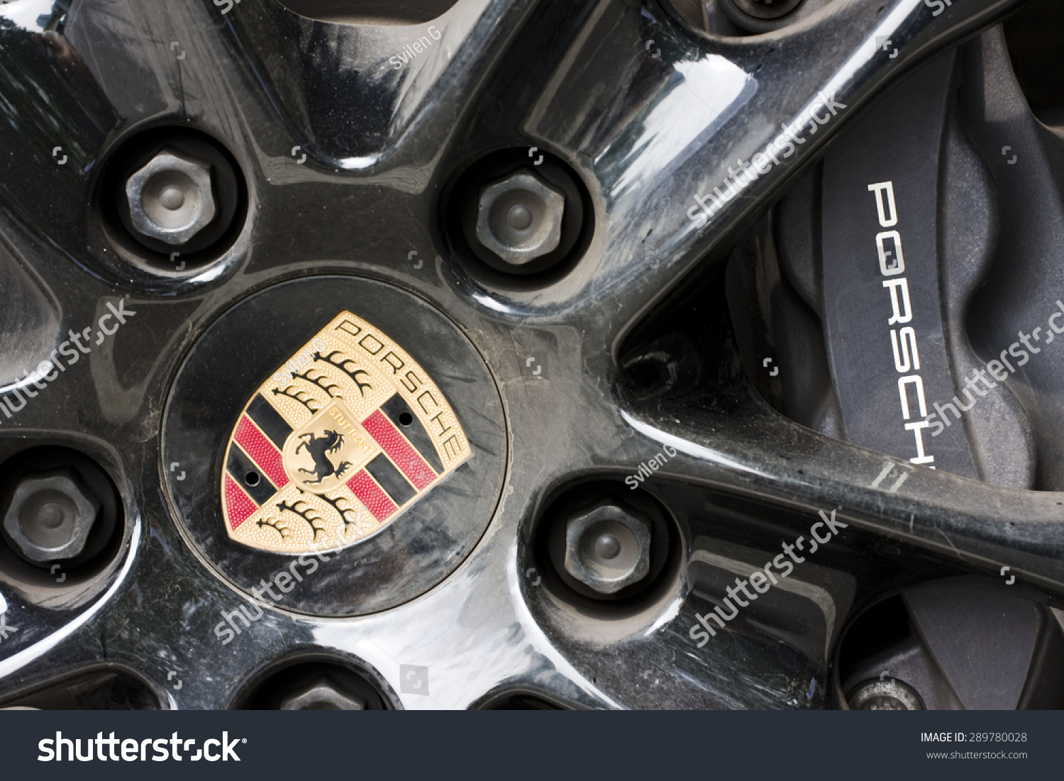 BEIJING CHINA JUNE 2015 Detail of the wheel of a Porsche Carrera car in Beijing on 21 June 2015 In 2014 Porsche had a sales record of 46 931 deliveries across Mainland China Hong Kong and Macau BEIJING CHINA JUNE 2015 Detail of the wheel of a Porsche Carrera car in Beijing on 21 June 2015 In 2014 Porsche had a sales record of 46 931 deliveries across Mainland China Hong Kong and Macau