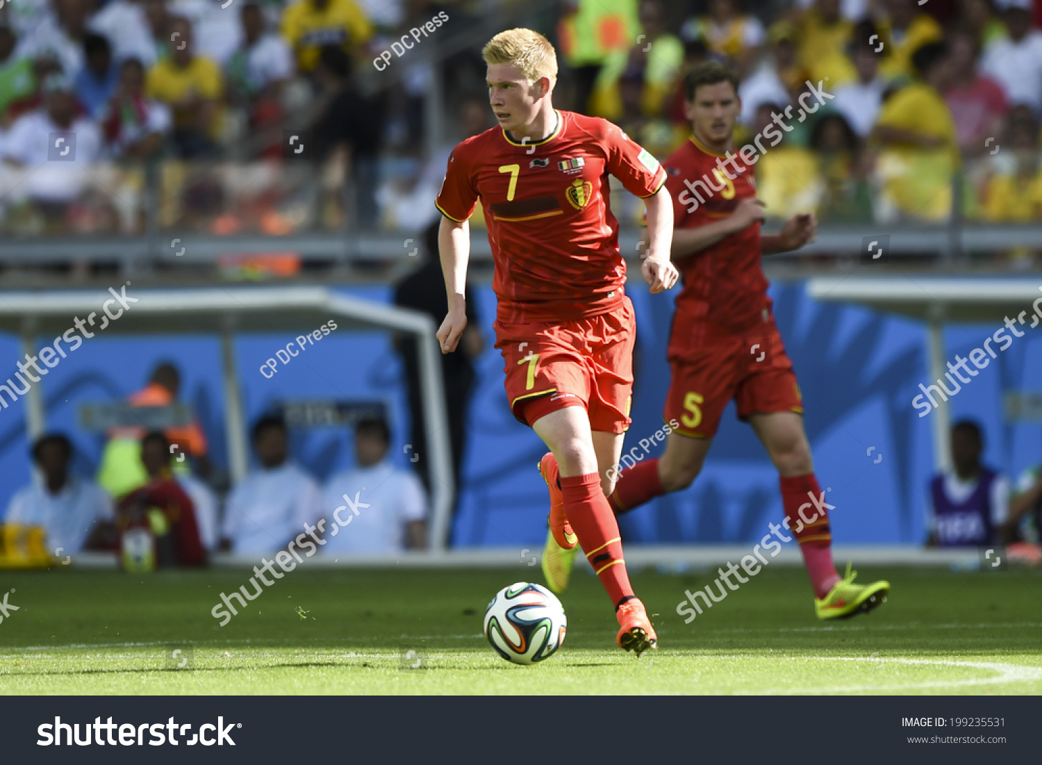 Belo Horizonte Brazil June 17 2014 Kevin De Bruyne Of Belgium