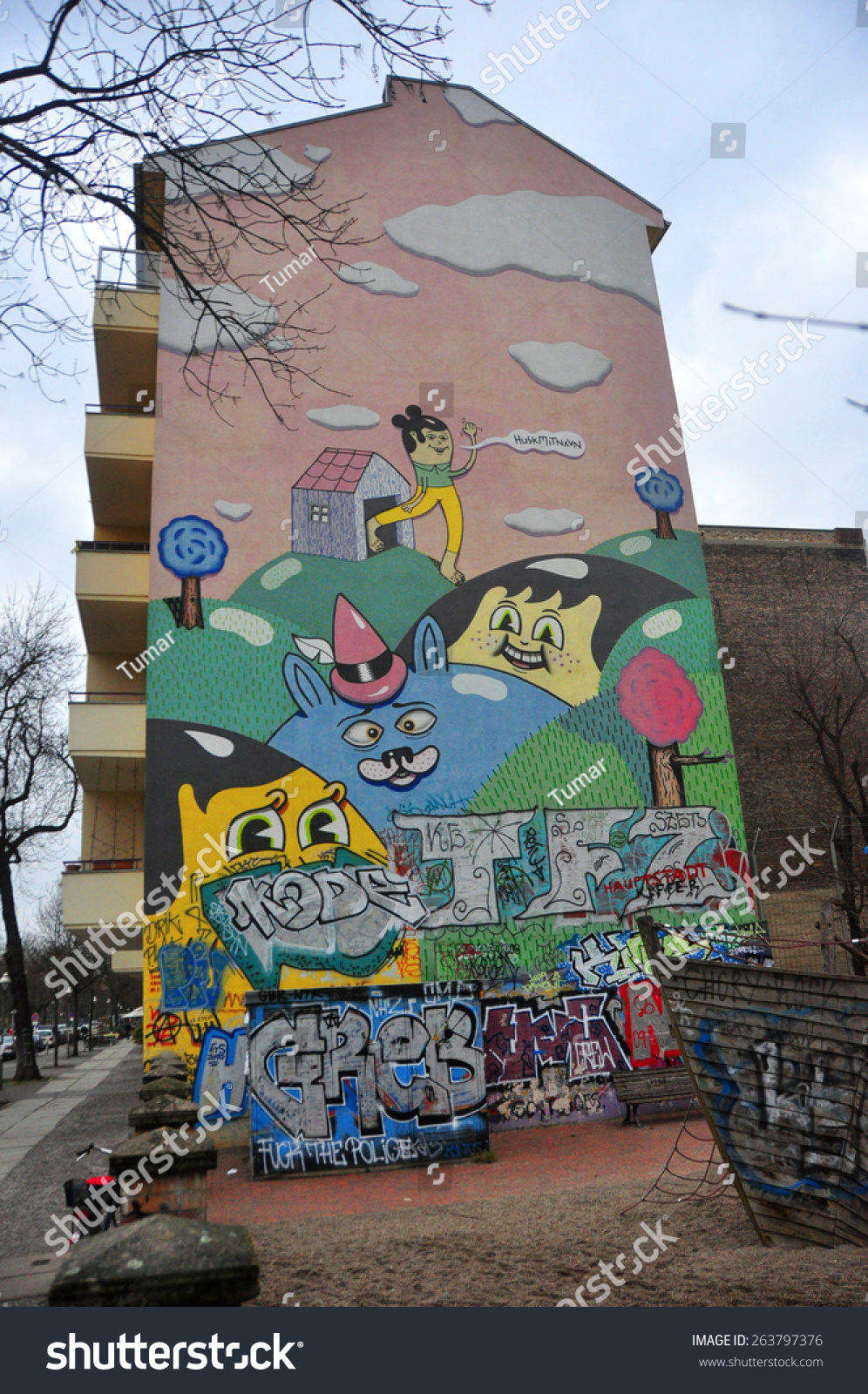 Graffiti house in easten berlin berlin is the preview save to a lightbox