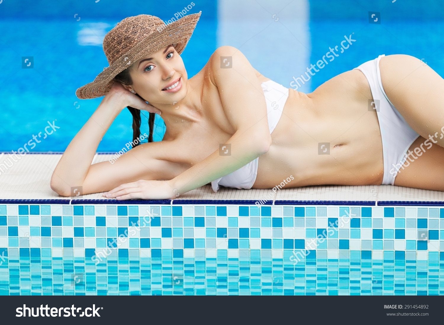 Bikini Sunbathing Women Stock Photo Shutterstock