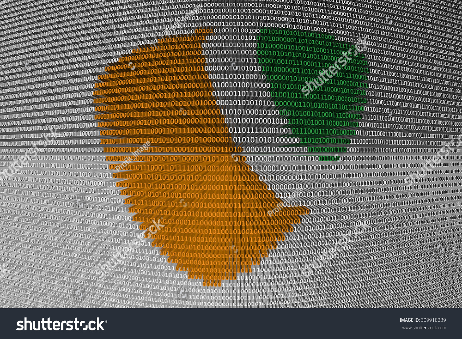 Binary code stock trading system