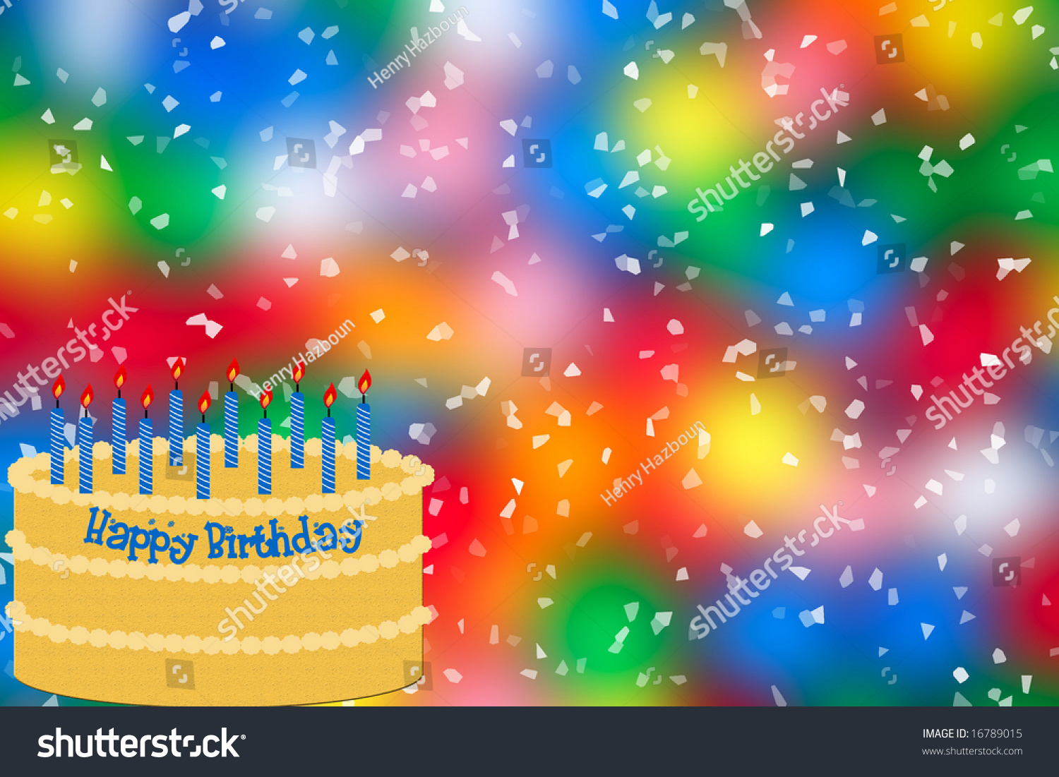 Birthday Celebration Background Stock Photo 16789015 : Shutterstock