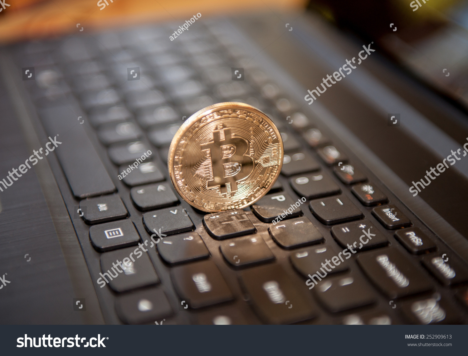 bitcoin sign keyboard