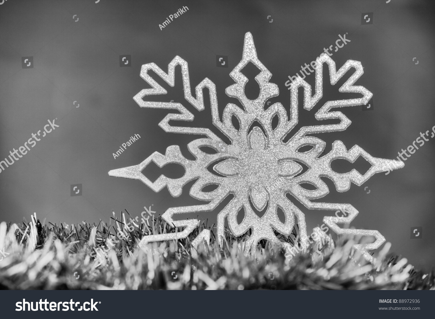 black white christmas themed image snowflake stock photo black white christmas themed image snowflake stock photo