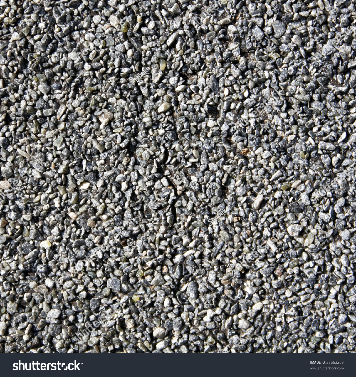 Black Gravel Texture Stock Photo 38663269 : Shutterstock