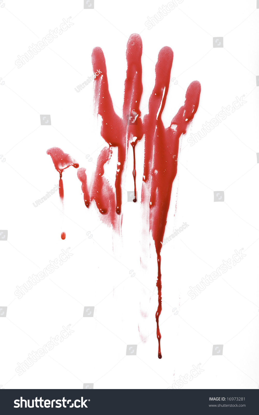 bloody handprint clipart - photo #16
