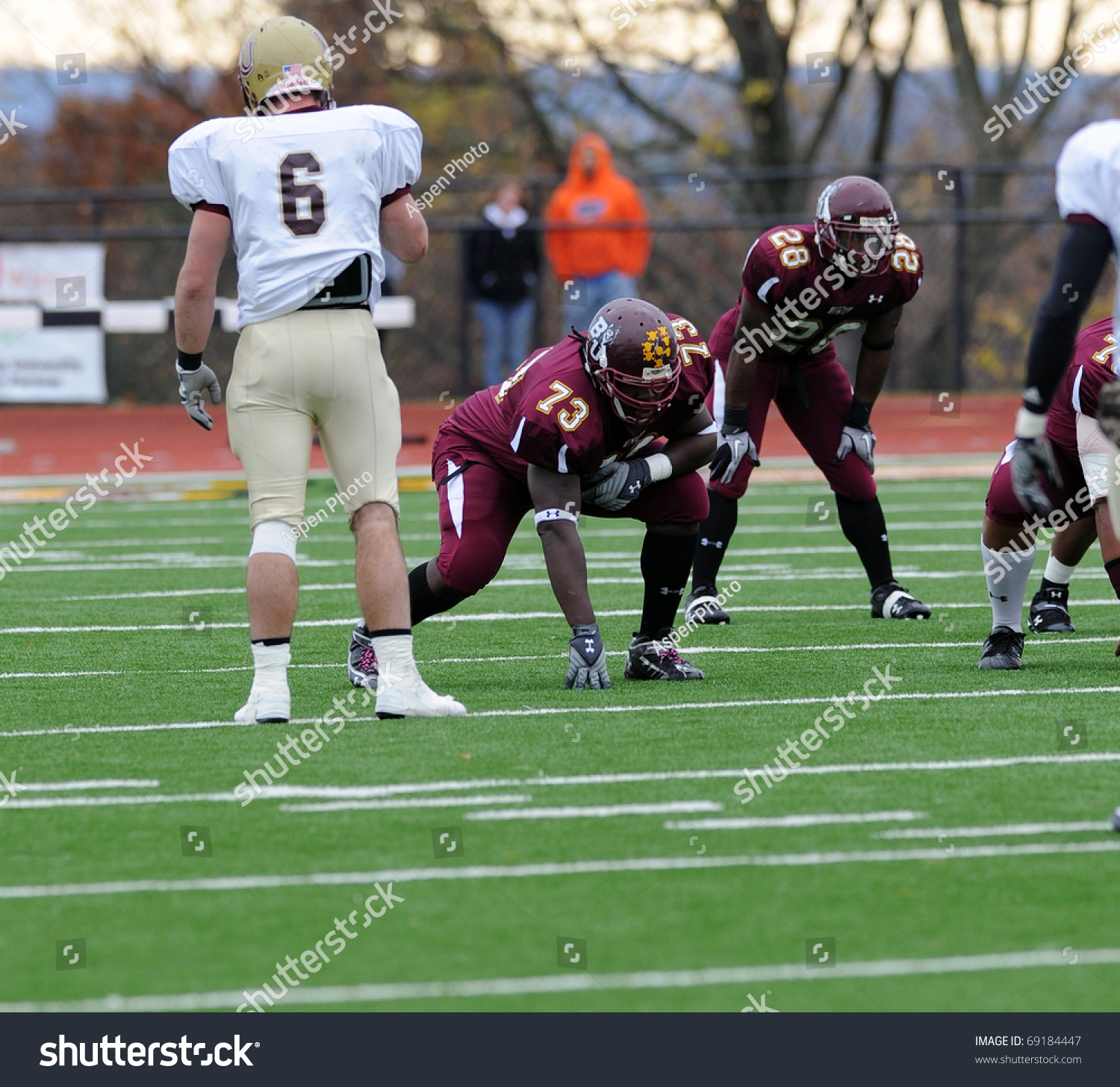 Bloomsburg, Pa - November 6: Bloomsburg University Offensive Lineman ...