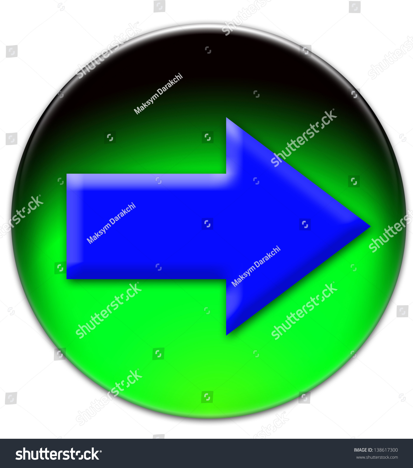 3d Green Arrow Isolated On White Background Stock Photo 3d Green Arrow Isolated On White Background Stock Photo