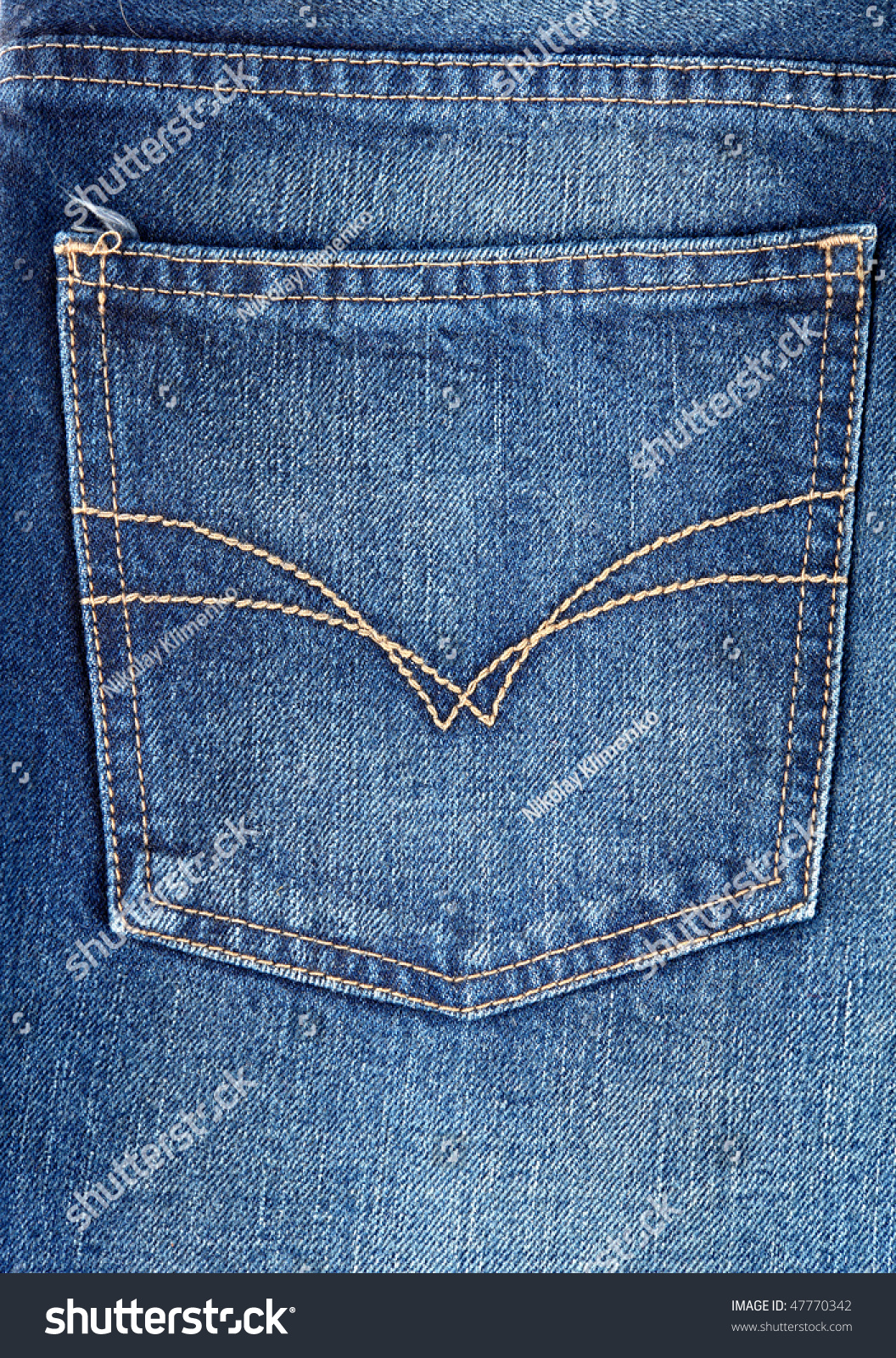 Blue Jeans Bg Stock Photo 47770342 : Shutterstock