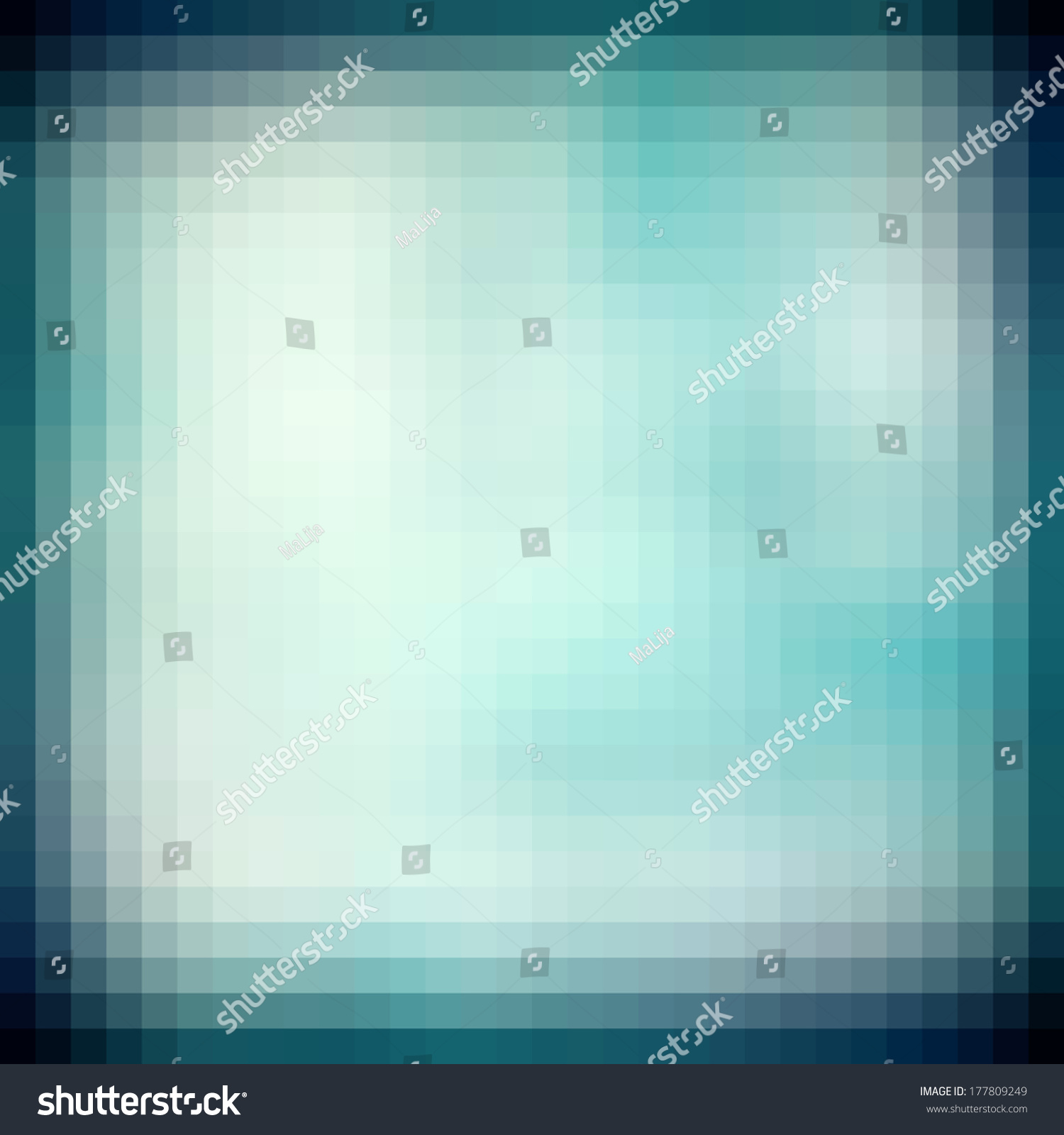 Blue mosaic background Blue mosaic background