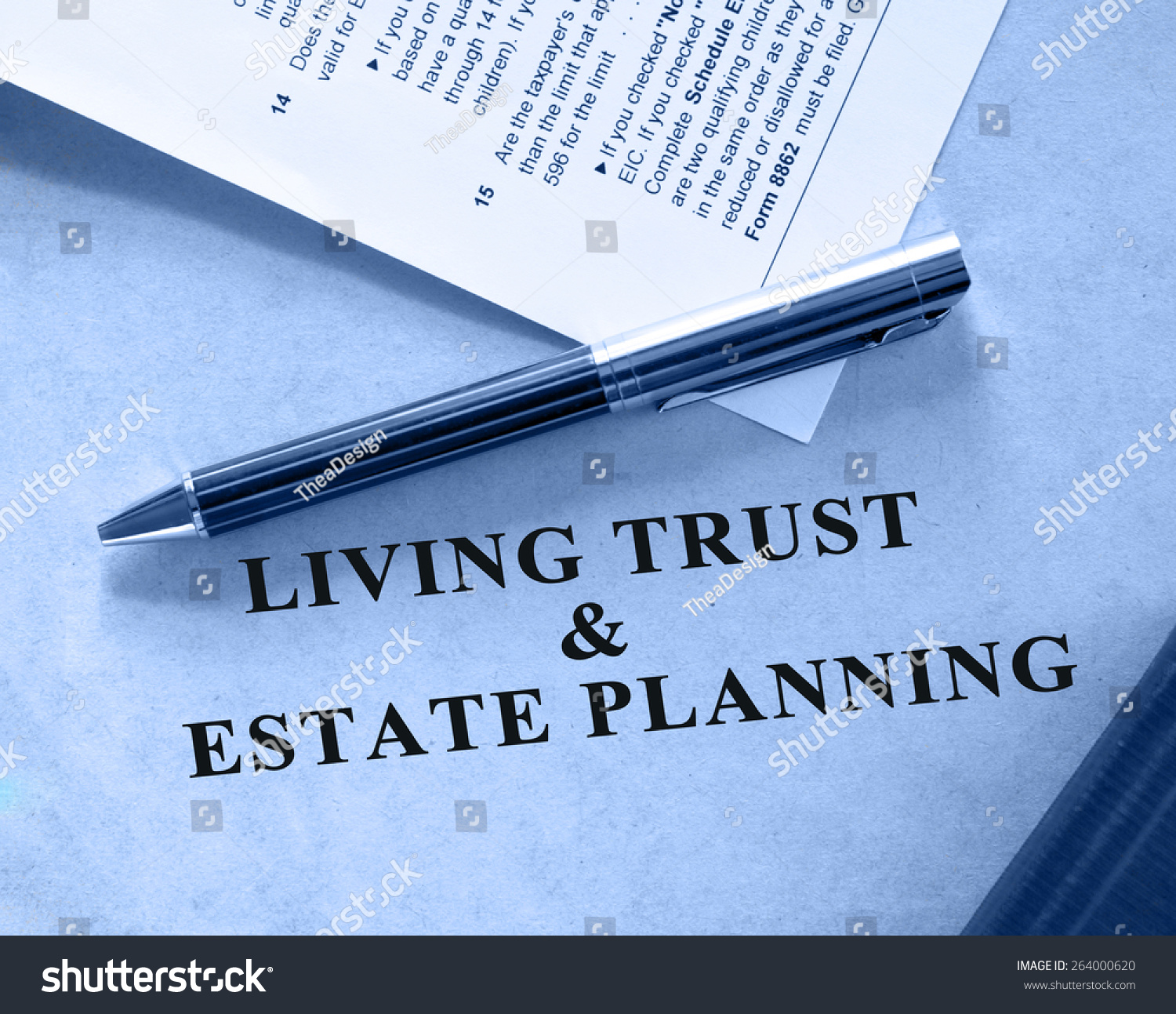 Stock options living trust