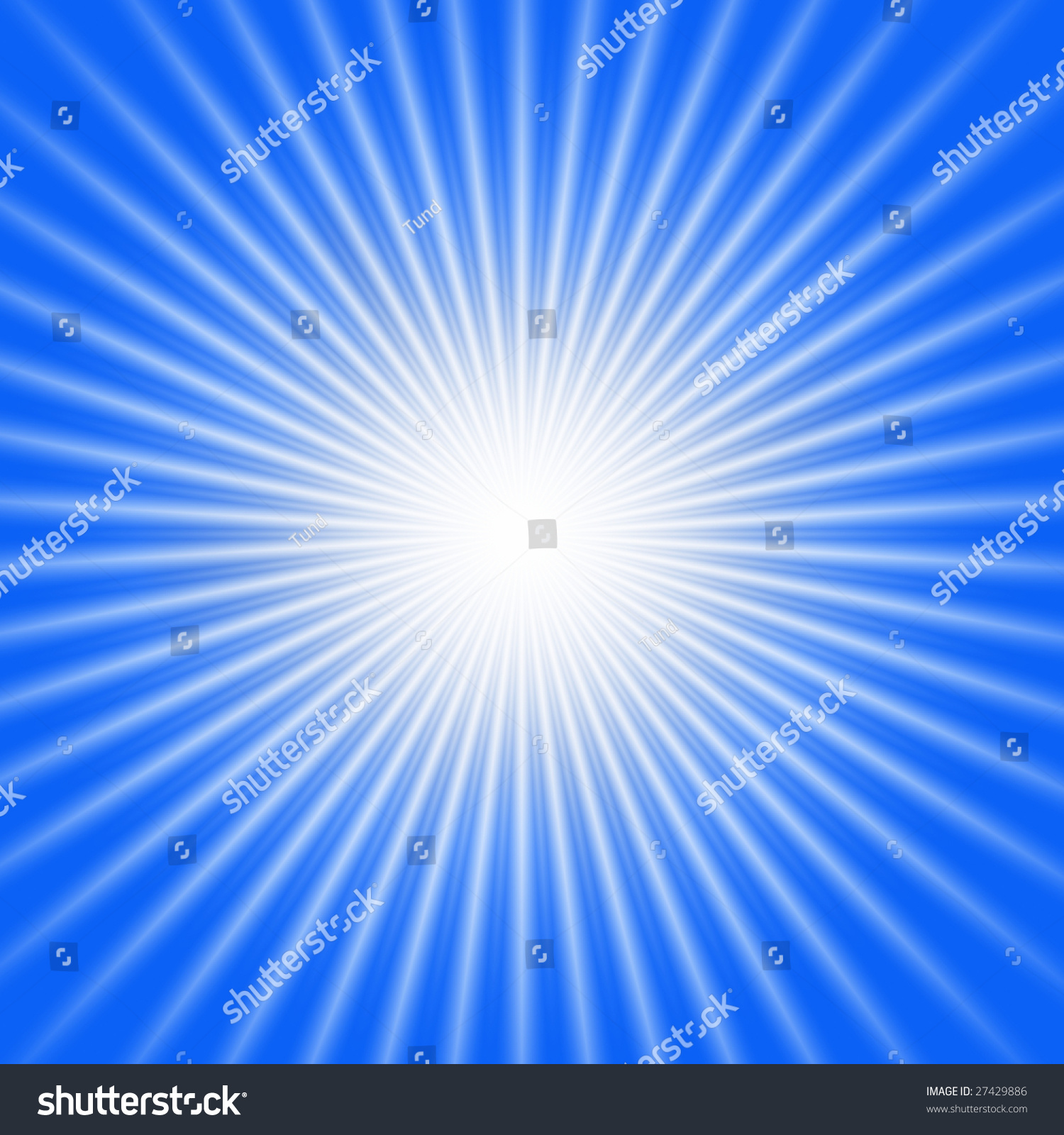 Blue Sunburst Background Stock Photo 27429886 : Shutterstock