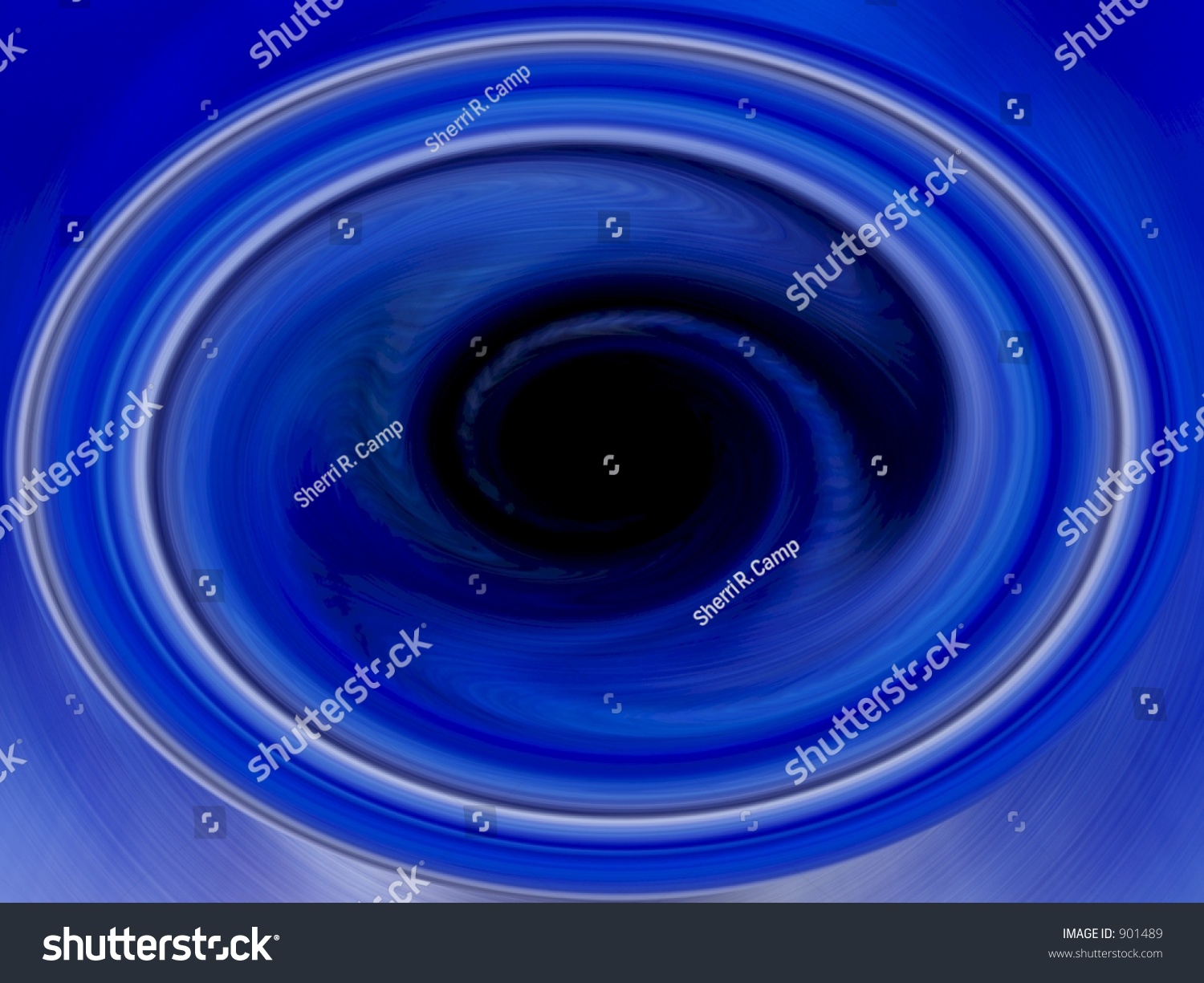 Blue Vortex 9 - Blackhole Swirl Background Stock Photo 901489