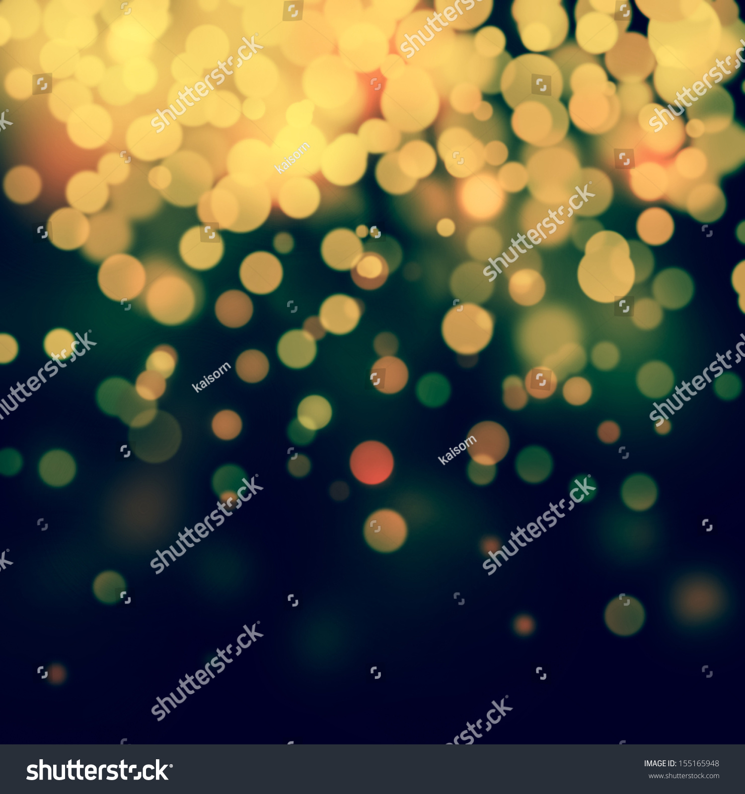 Bokeh Abstract Festive Christmas Background Stock Photo 155165948