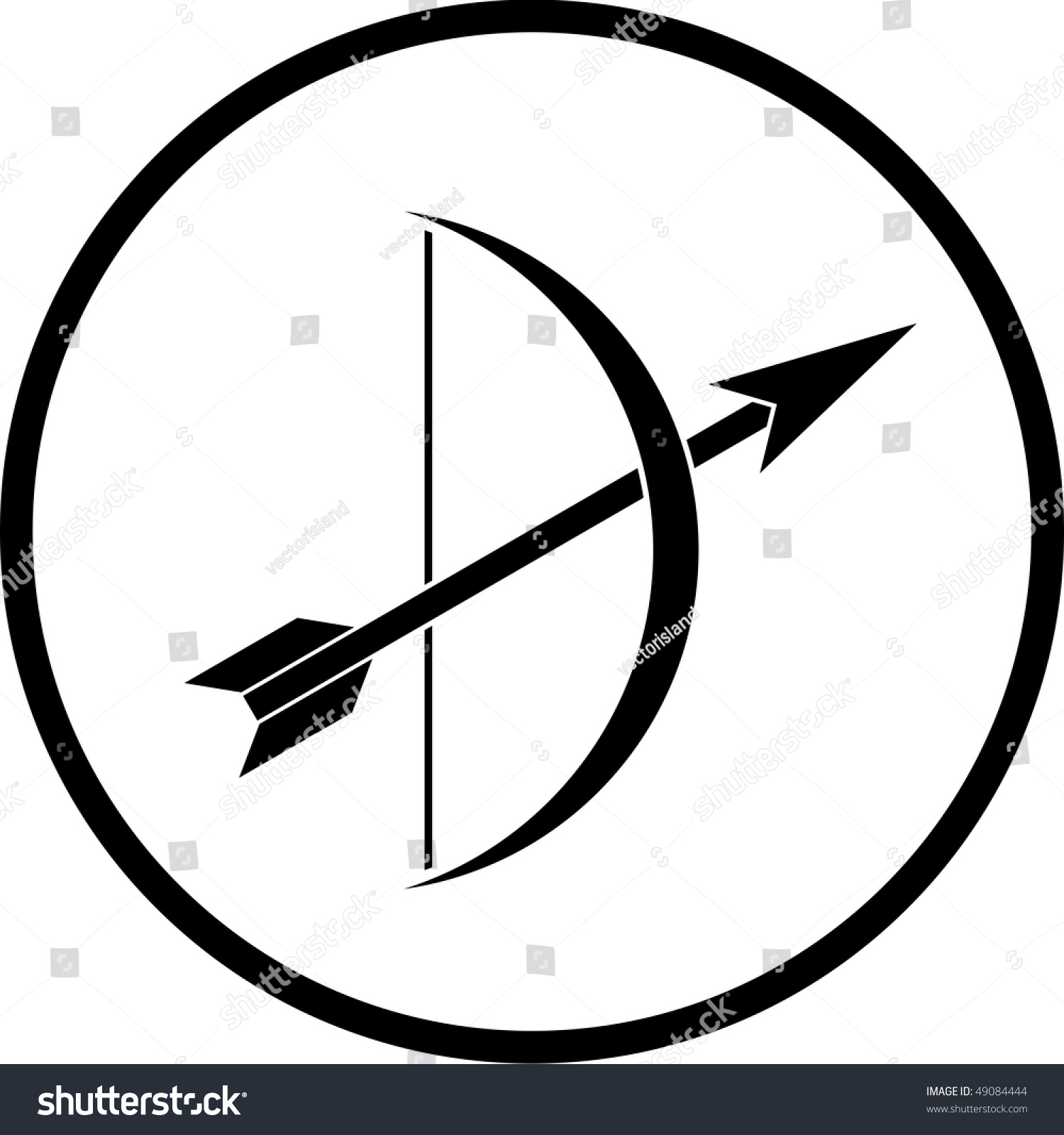 bow-and-arrow-symbol-stock-photo-49084444-shutterstock