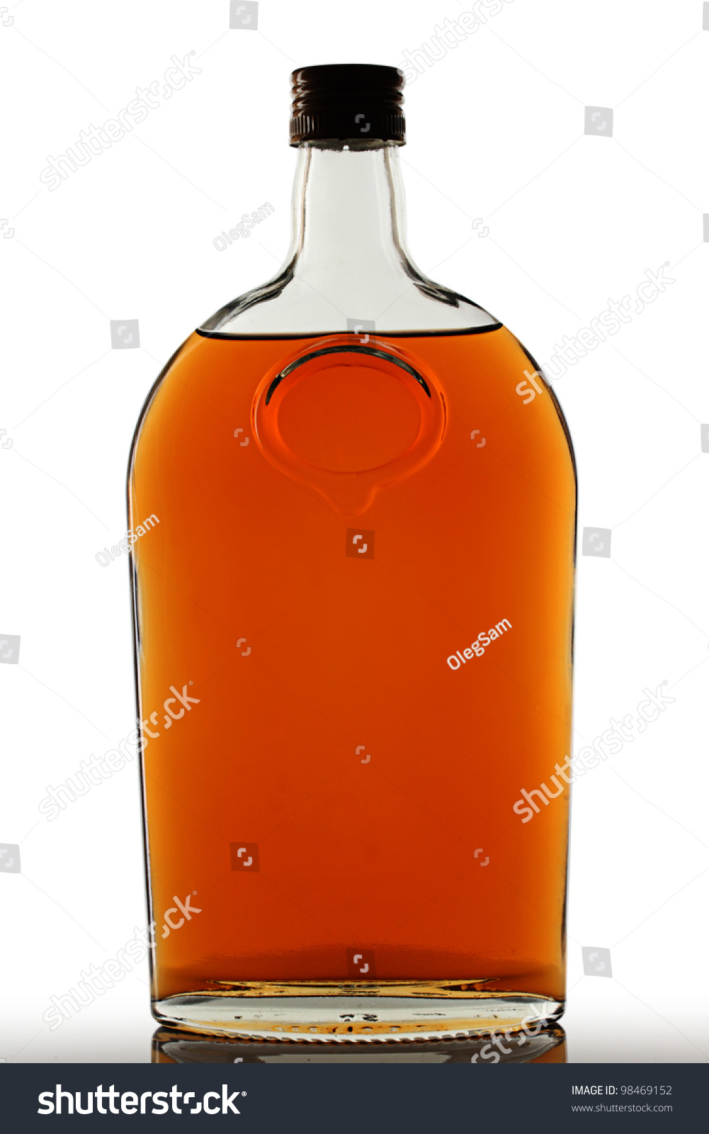 Brandy Bottle Stock Photo 98469152 : Shutterstock