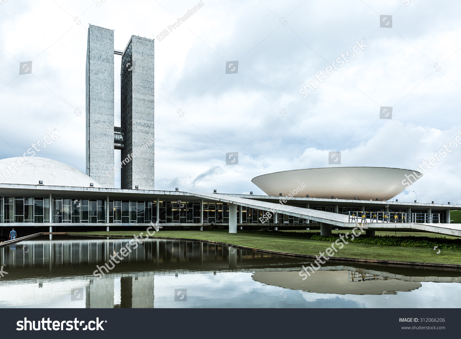 BRASILIA BRAZIL CIRCA MARCH 2015 Brazilian National Congress in Brasilia Brazil BRASILIA BRAZIL CIRCA MARCH 2015 Brazilian National Congress in Brasilia Brazil