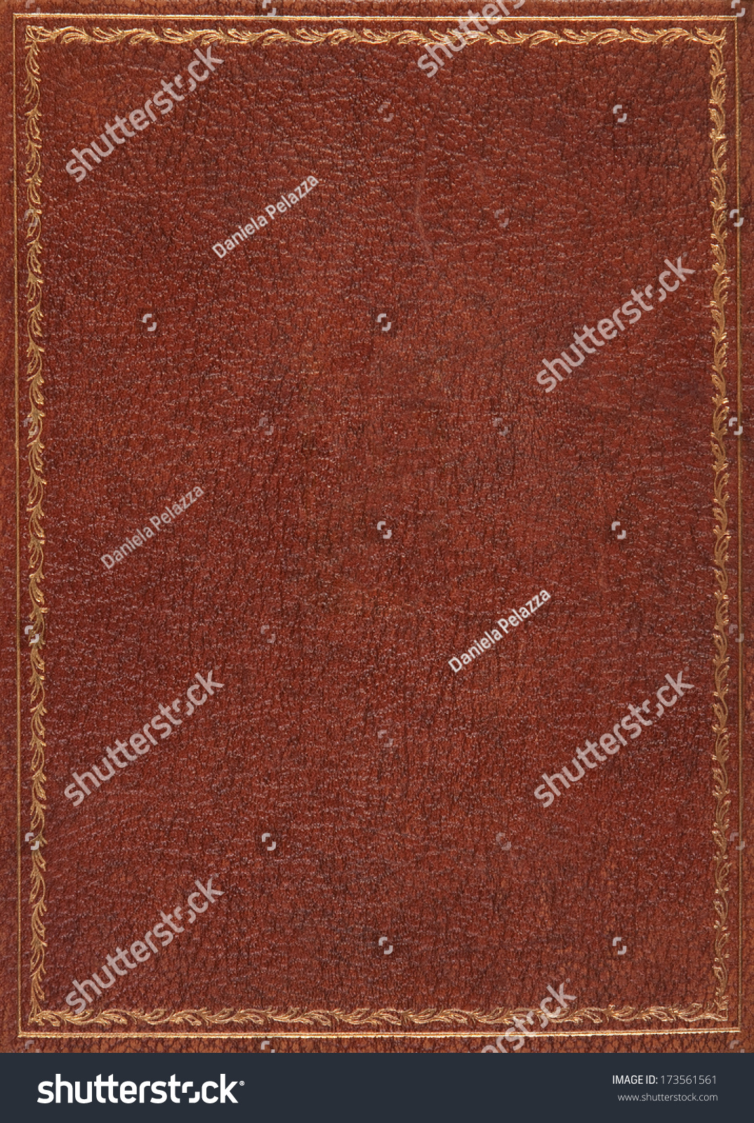 Brown Leather Book Cover Stock Photo Shutterstock