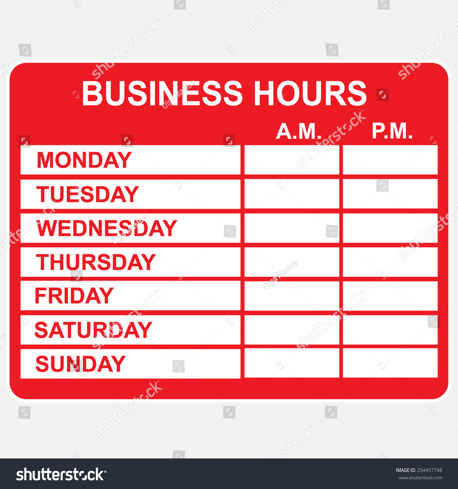 business hours clipart - photo #20