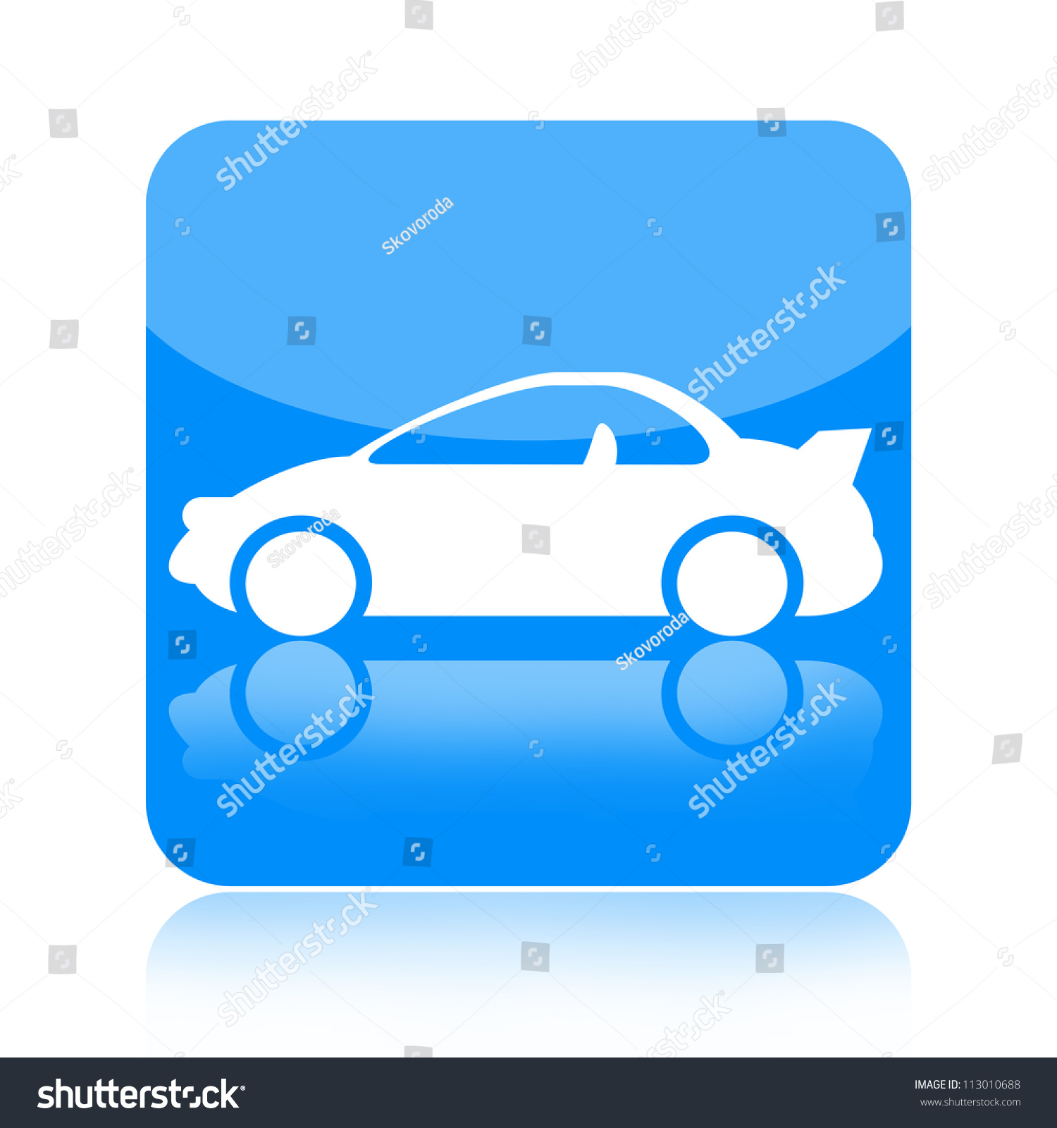 Car Icon Stock Illustration 113010688 - Shutterstock