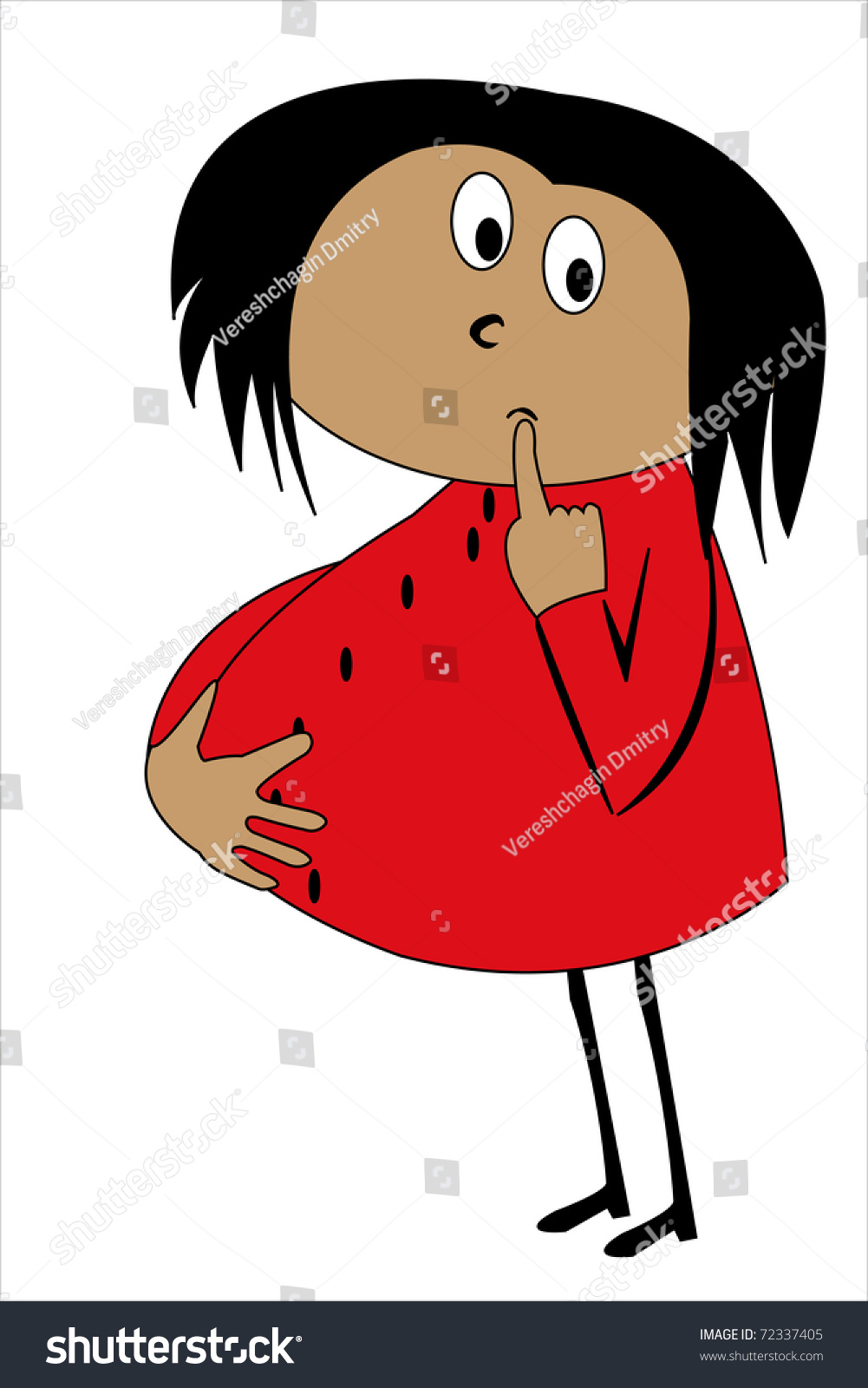 stock-photo-caricature-of-a-pregnant-girl-under-the-white-background-72337405.jpg