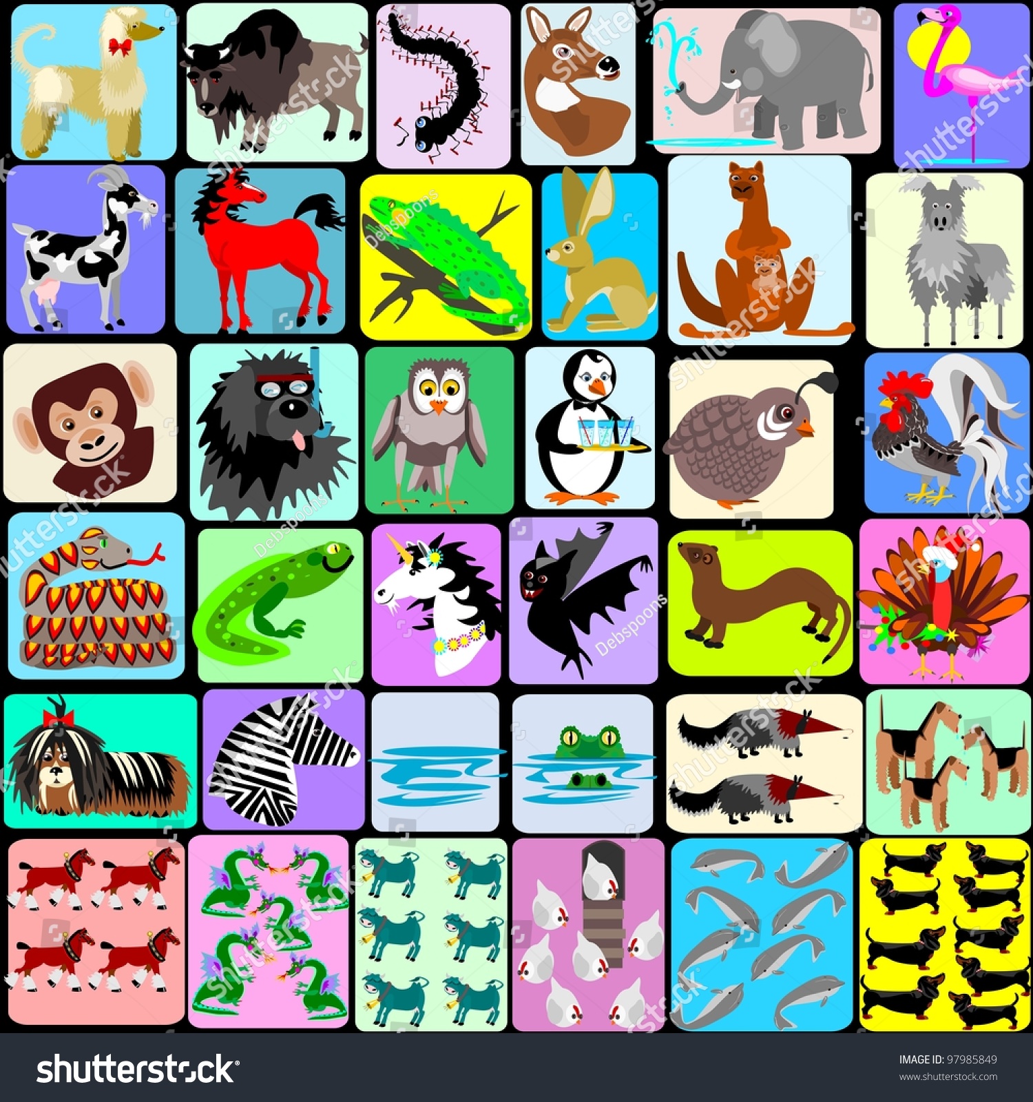 All Animals From A To Z Images Hewan Lucu