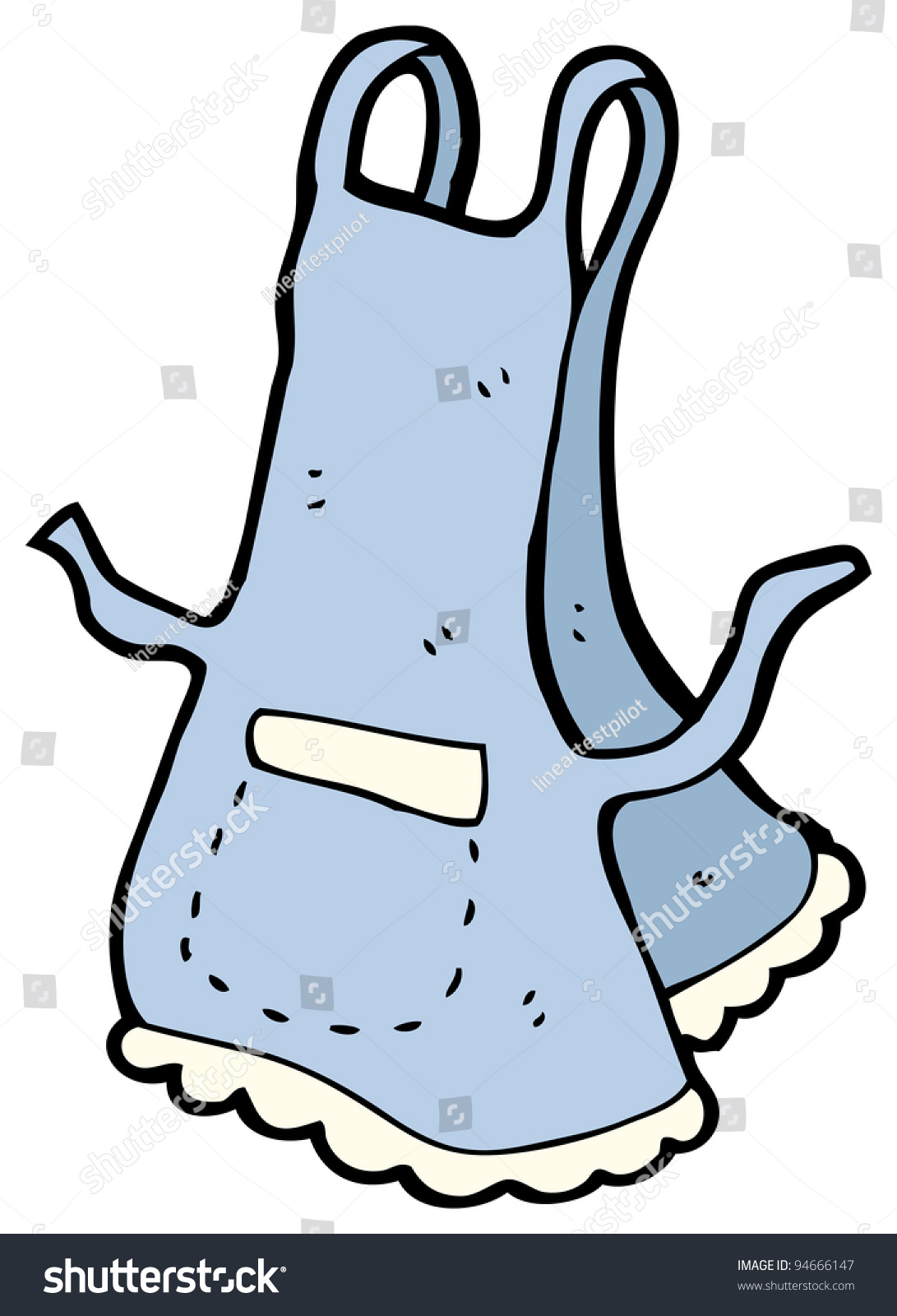 Cartoon Apron Stock Photo 94666147 Shutterstock