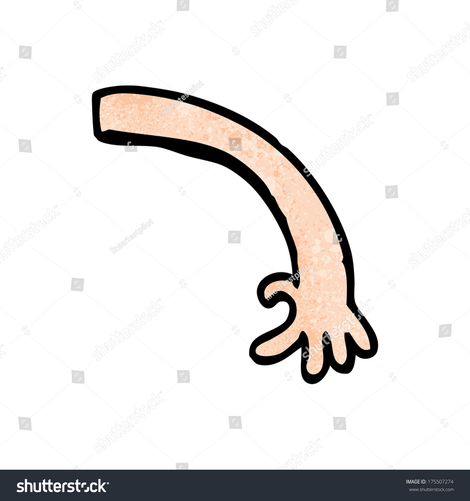 Cartoon Arm Stock Photo 175507274 Shutterstock