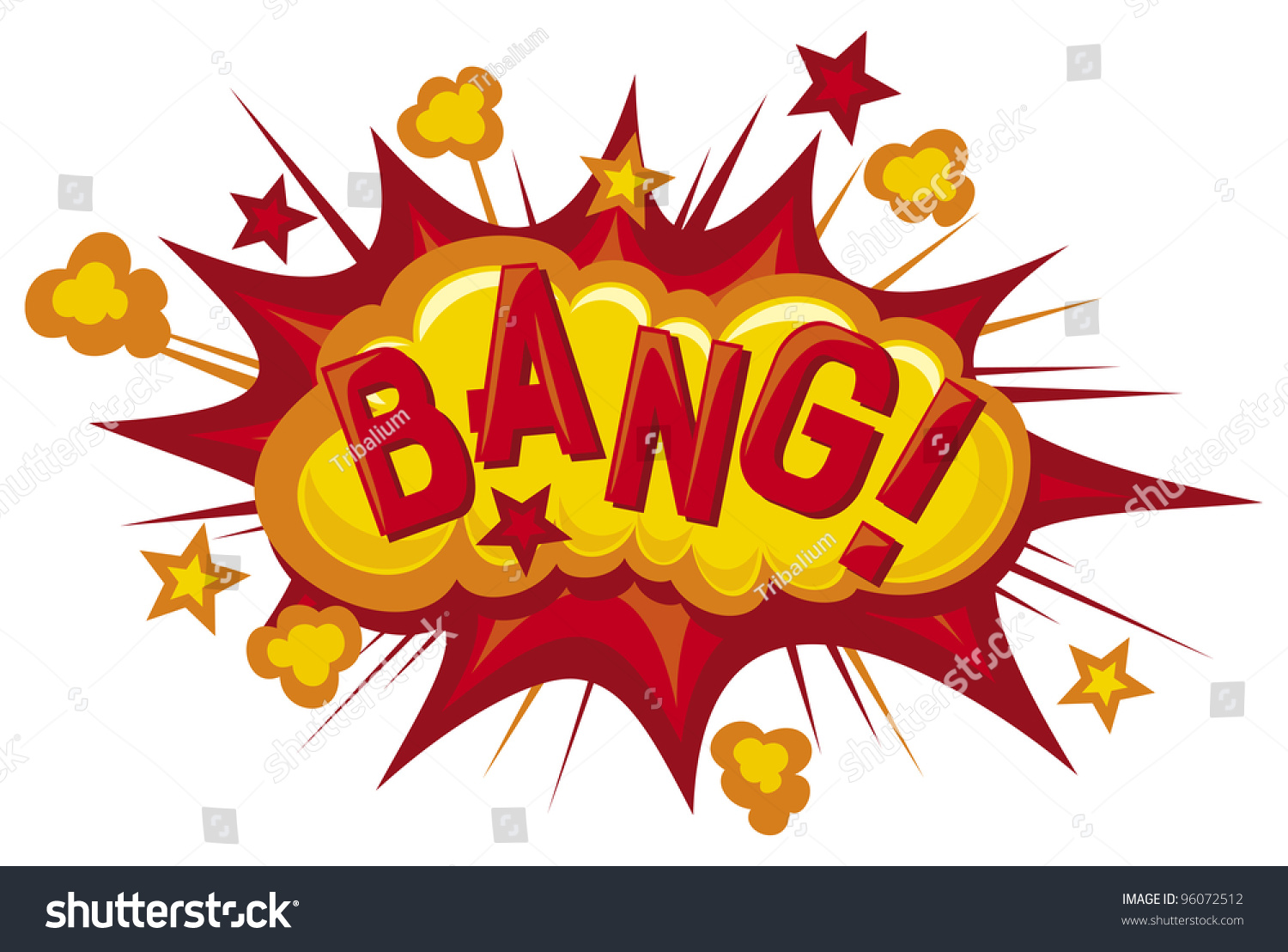 Cartoon - Bang (Comic Book Explosion) Stock Photo 96072512 : Shutterstock