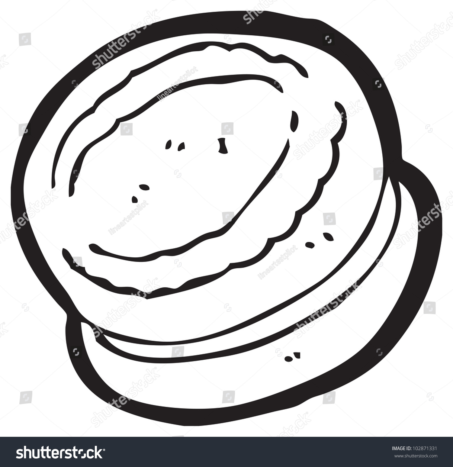 Cartoon Biscuit Stock Illustration 102871331 - Shutterstock