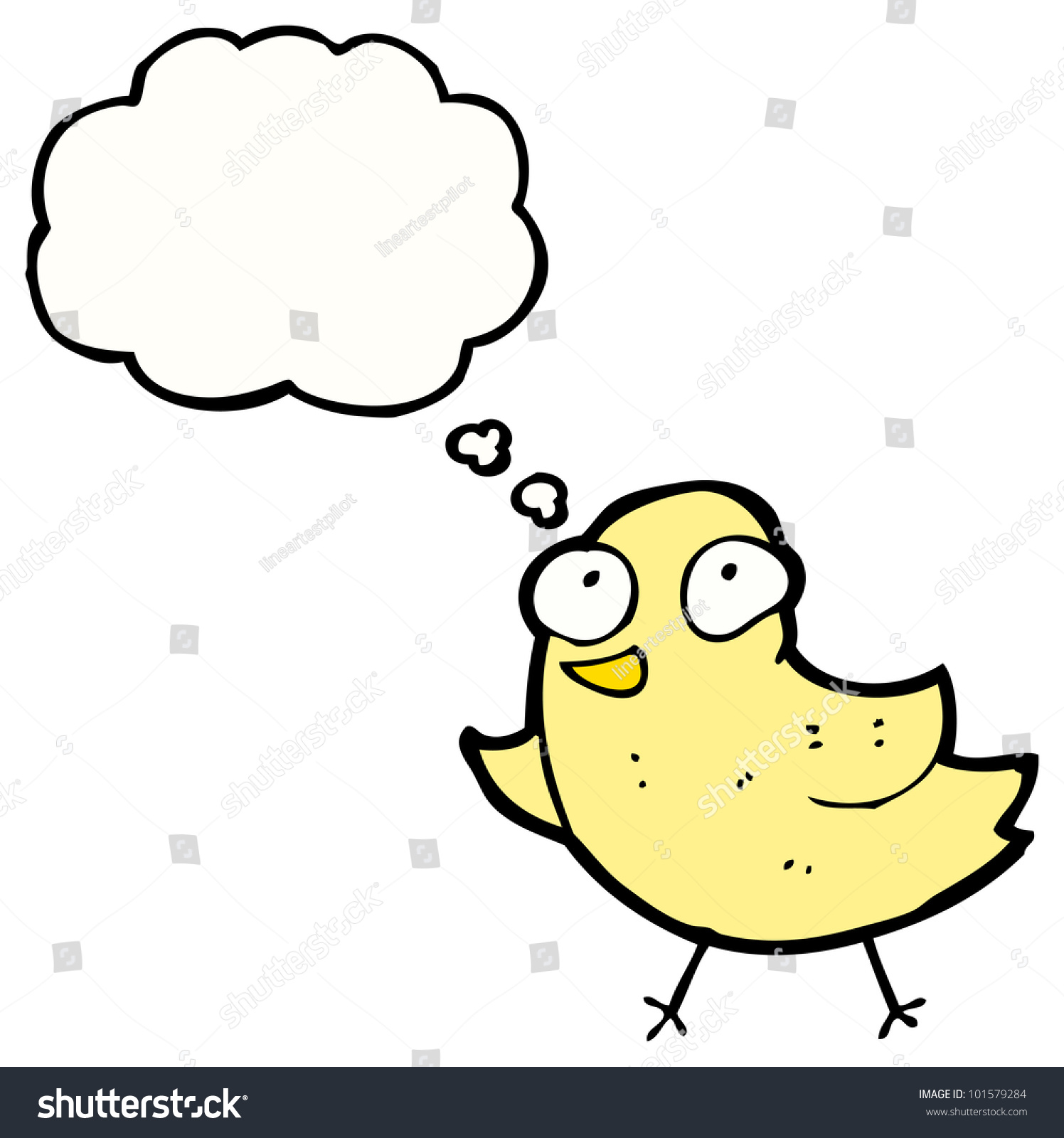 Cartoon Cute Bird Stock Photo 101579284 : Shutterstock