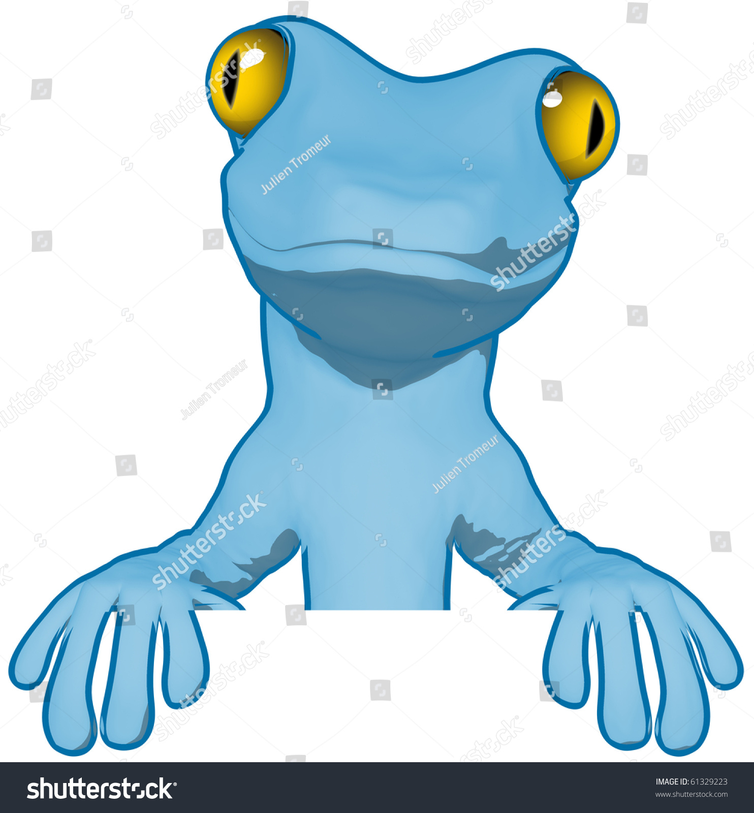 Cartoon Gecko Stock Photo 61329223 : Shutterstock