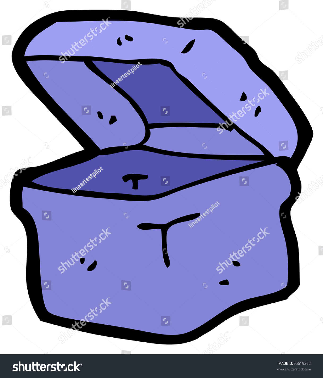 Cartoon Lunch Box Stock Illustration 95619262 - Shutterstock