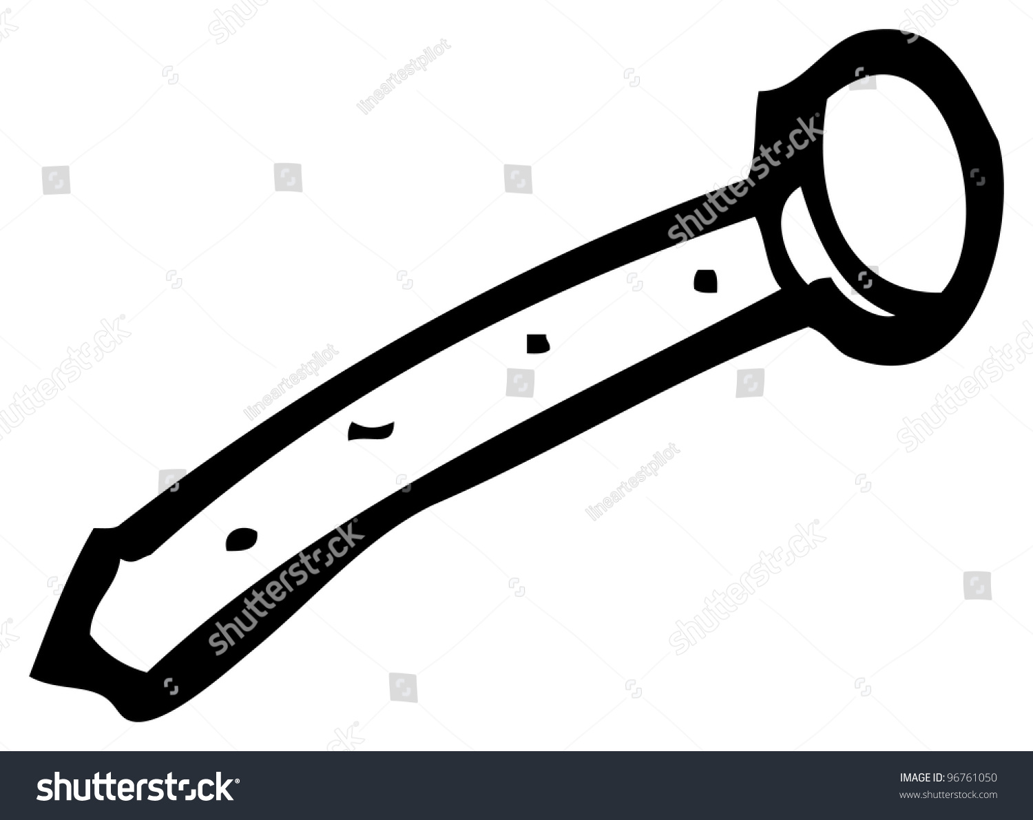 Cartoon Nail Stock Photo 96761050 : Shutterstock