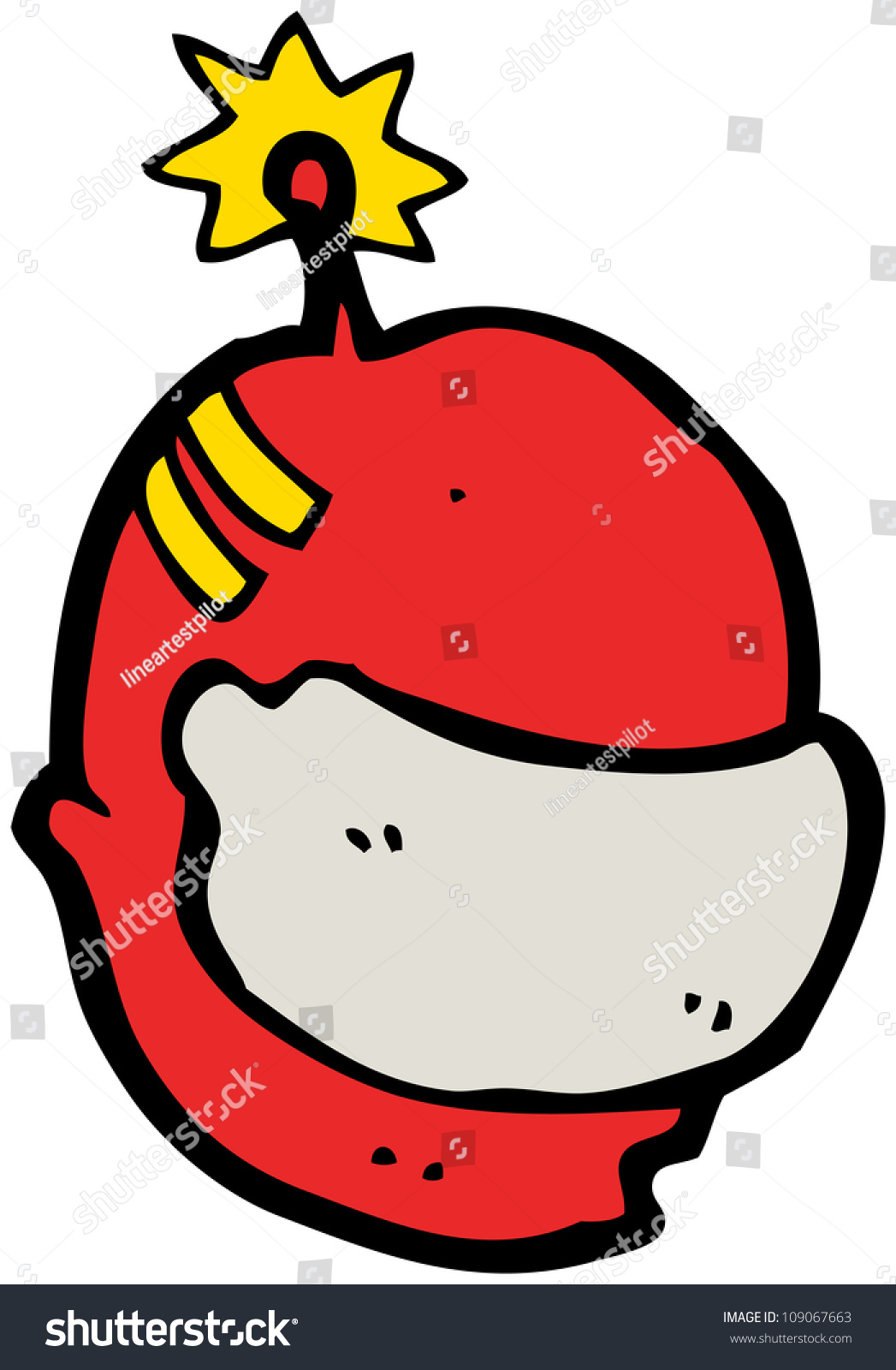 Cartoon Space Helmet Stock Photo 109067663 : Shutterstock