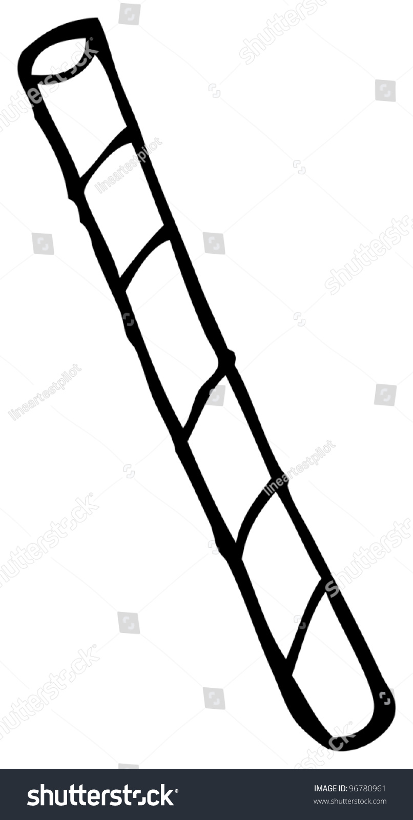 Cartoon Straw Stock Illustration 96780961 - Shutterstock