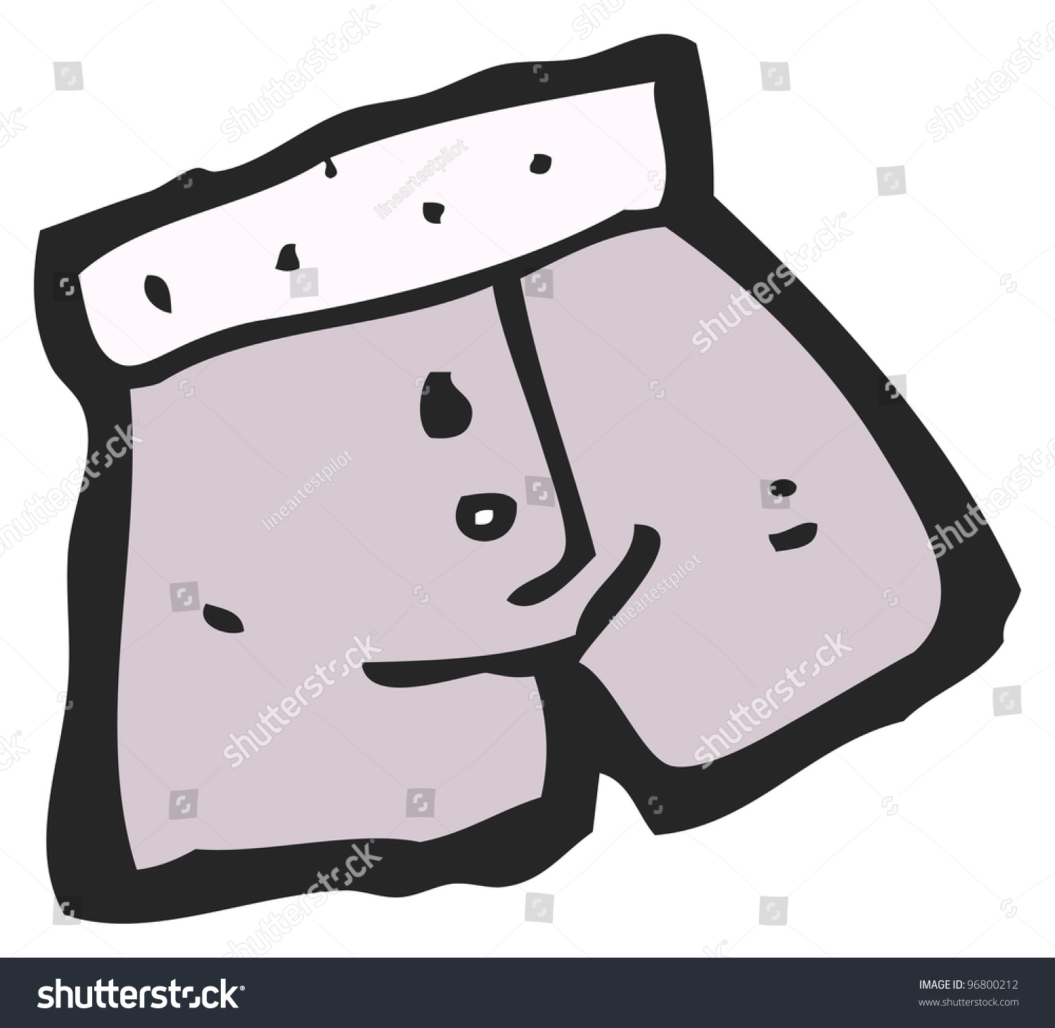 Cartoon Underwear, Stock Photo 96800212 : Shutterstock