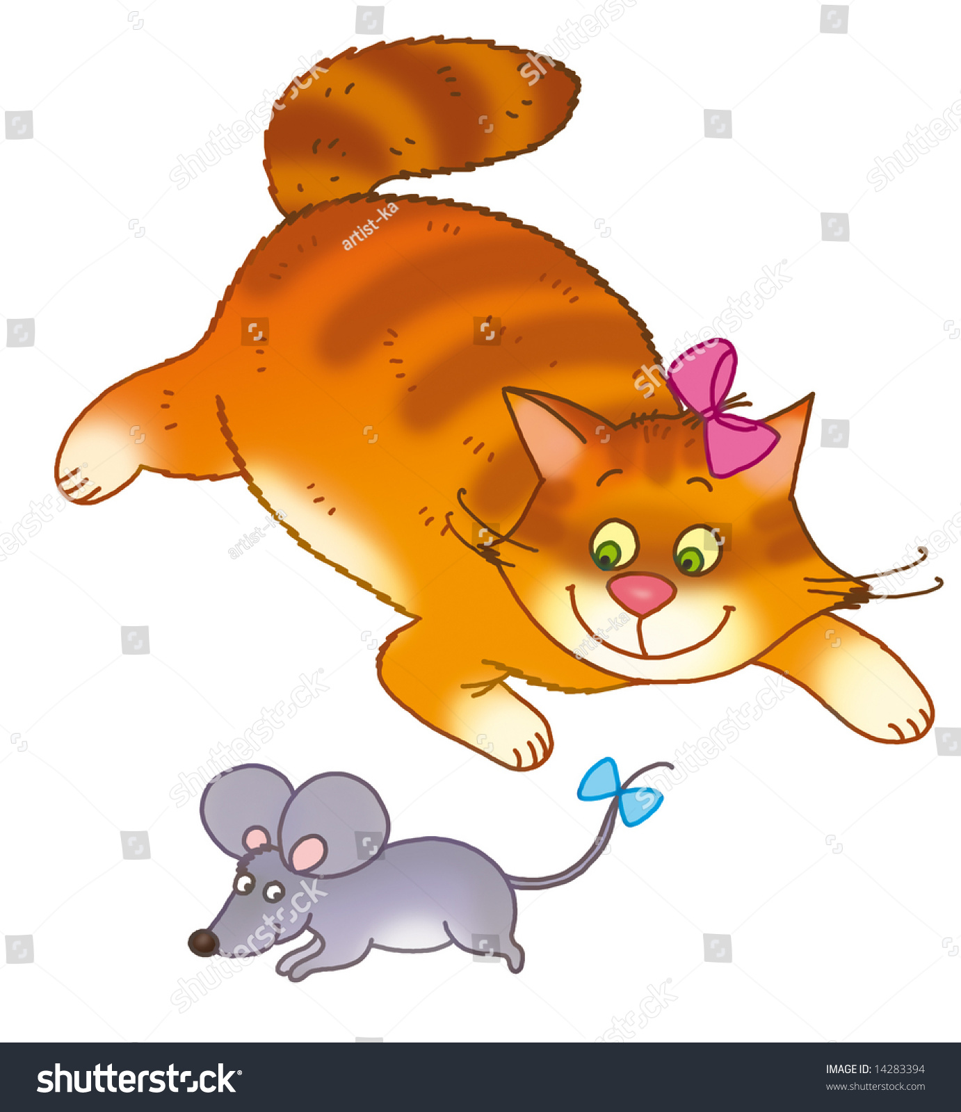 cat and mouse clip art free - photo #43