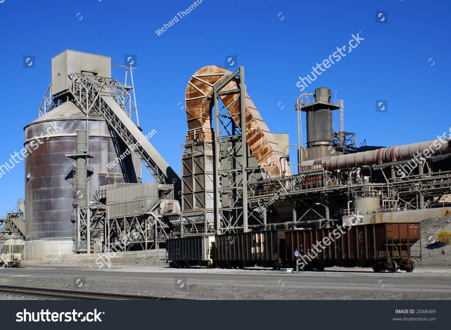 Cement Manufacturing Plant Stock Photo 2048489 - Shutterstock