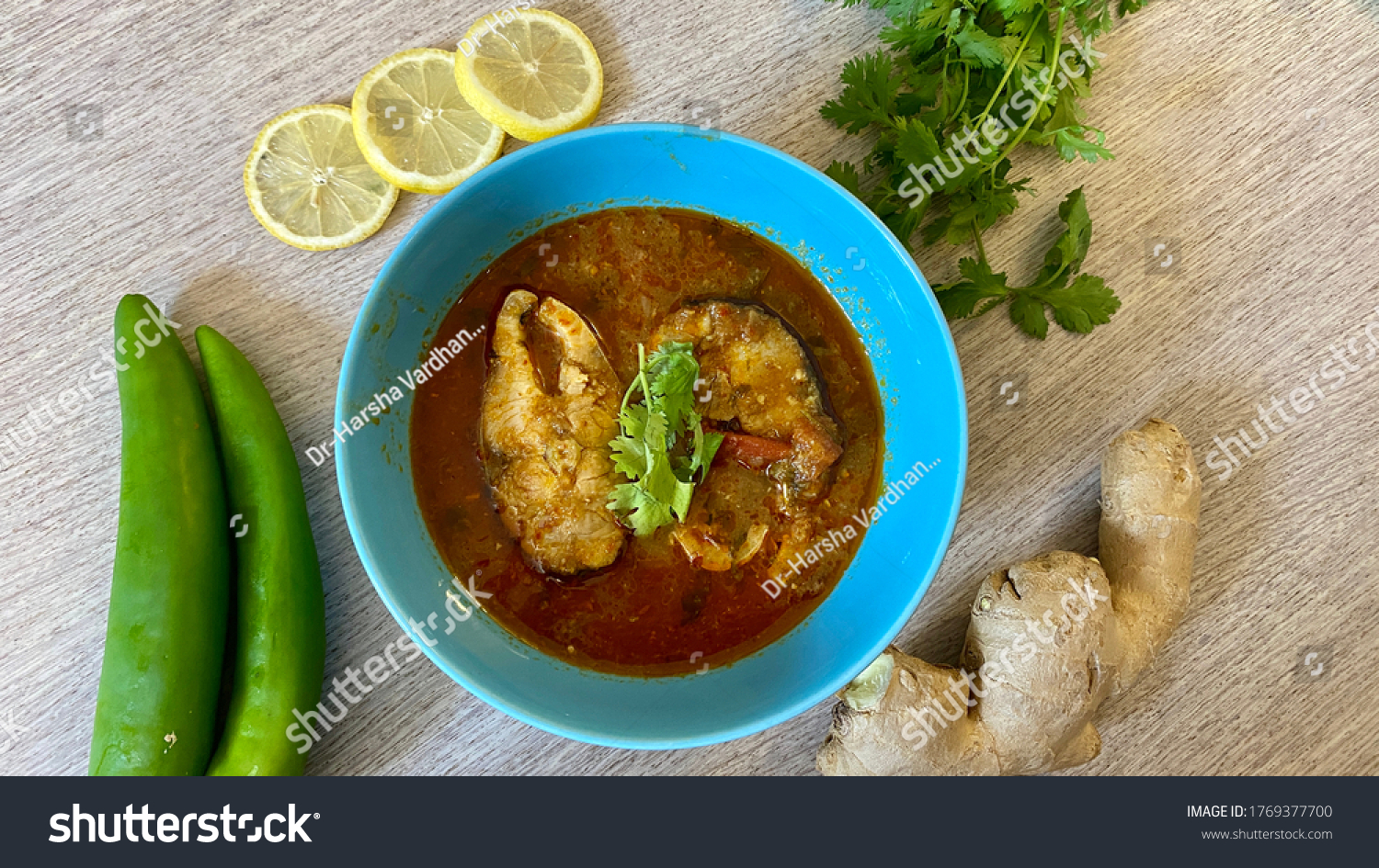 Chapala Pulusu Fish Curry South Indian Stock Photo