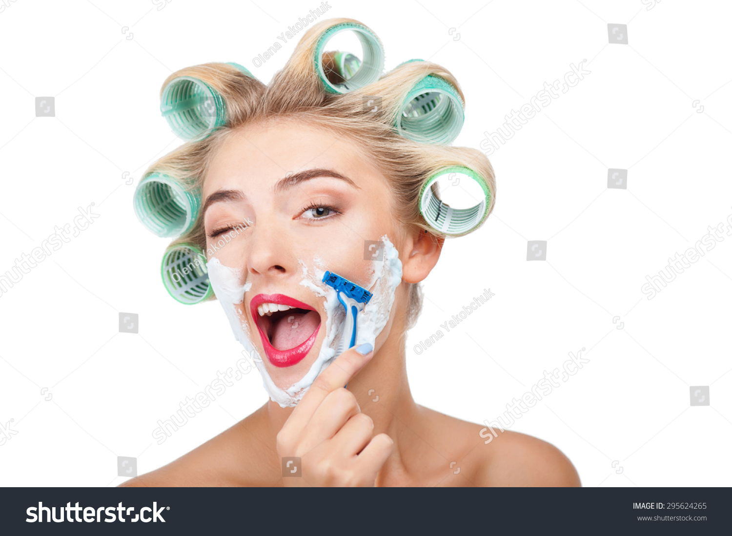 naked girl shaving cream all female nude beach