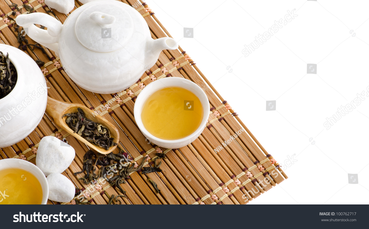 China Tea On Isolated White Background Stock Photo 100762717 : Shutterstock