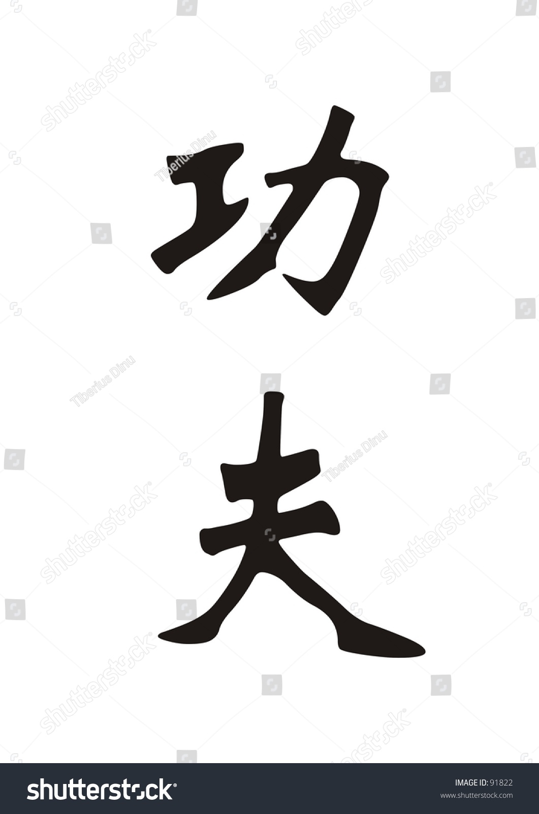 chinese-character-for-kung-fu-stock-photo-91822-shutterstock