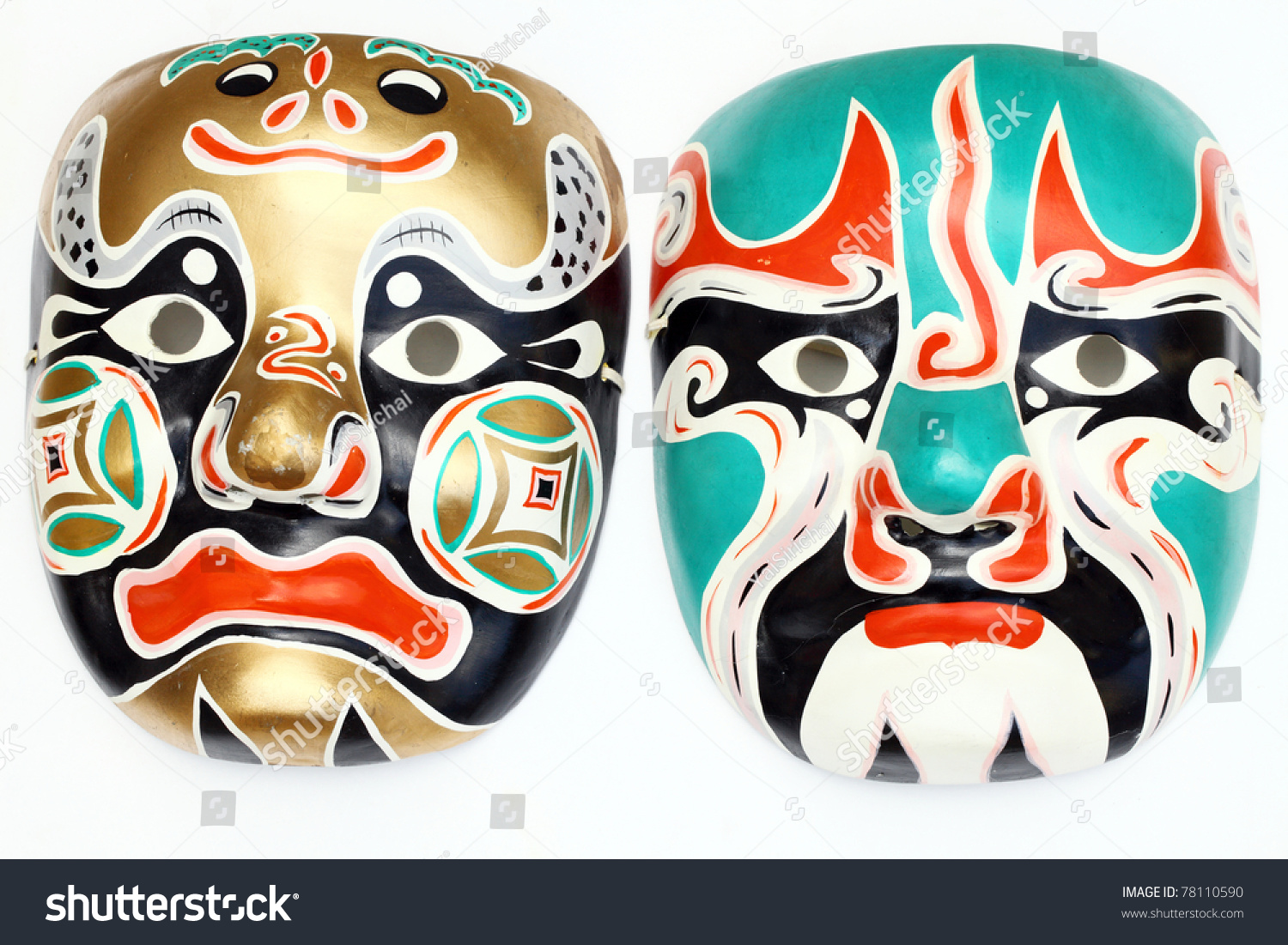 Chinese Mask Stock Photo 78110590 Shutterstock