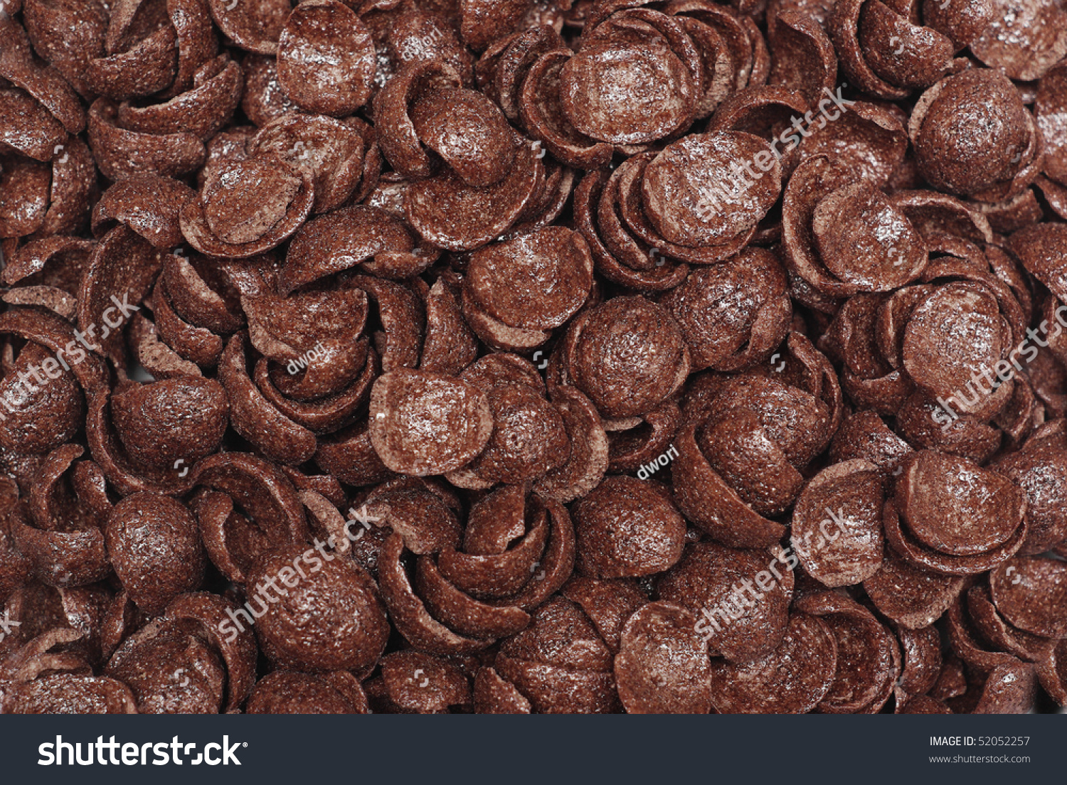 Chocolate Flakes Stock Photo 52052257 : Shutterstock